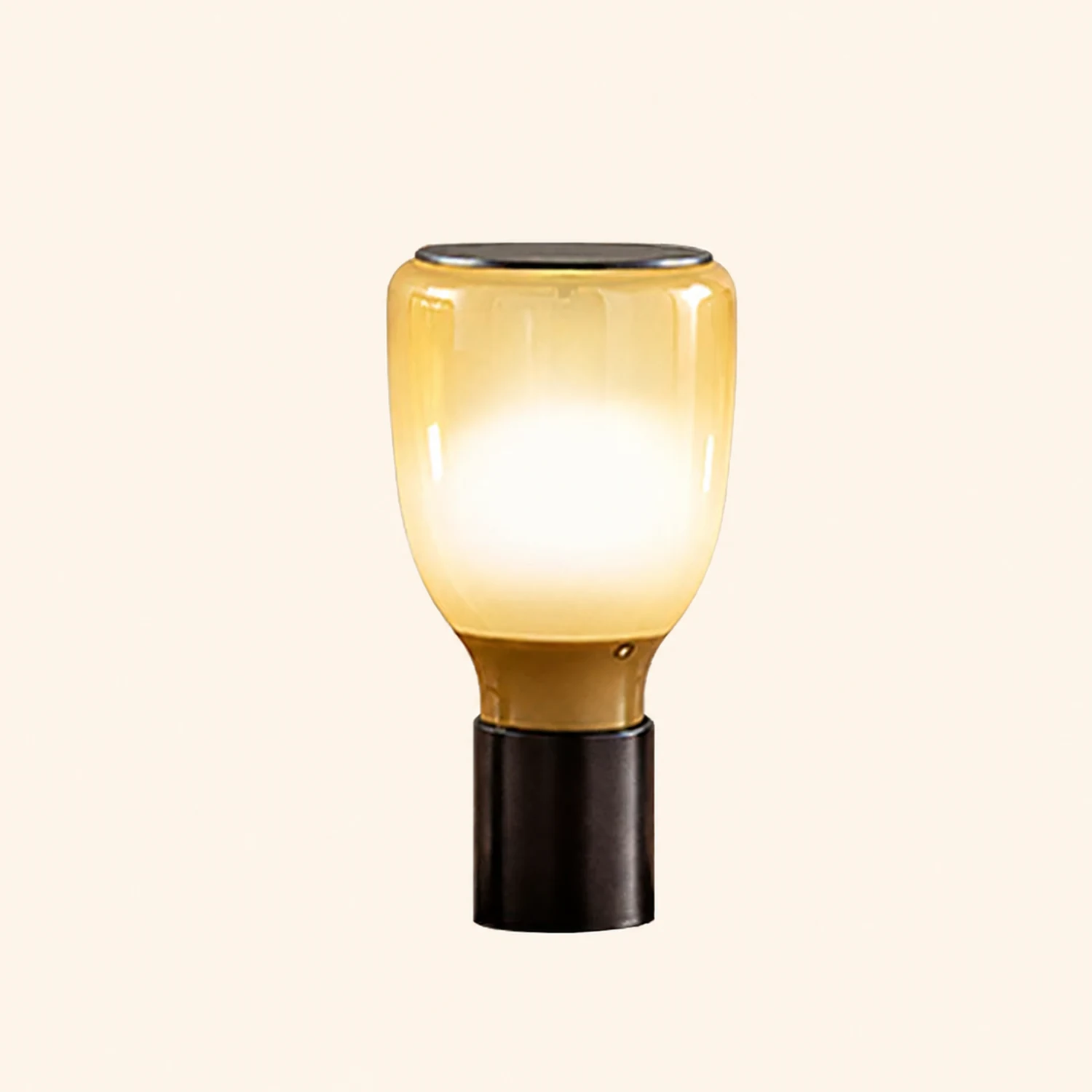 Colorful Bottle Glass Table Lamp - Lumpaz