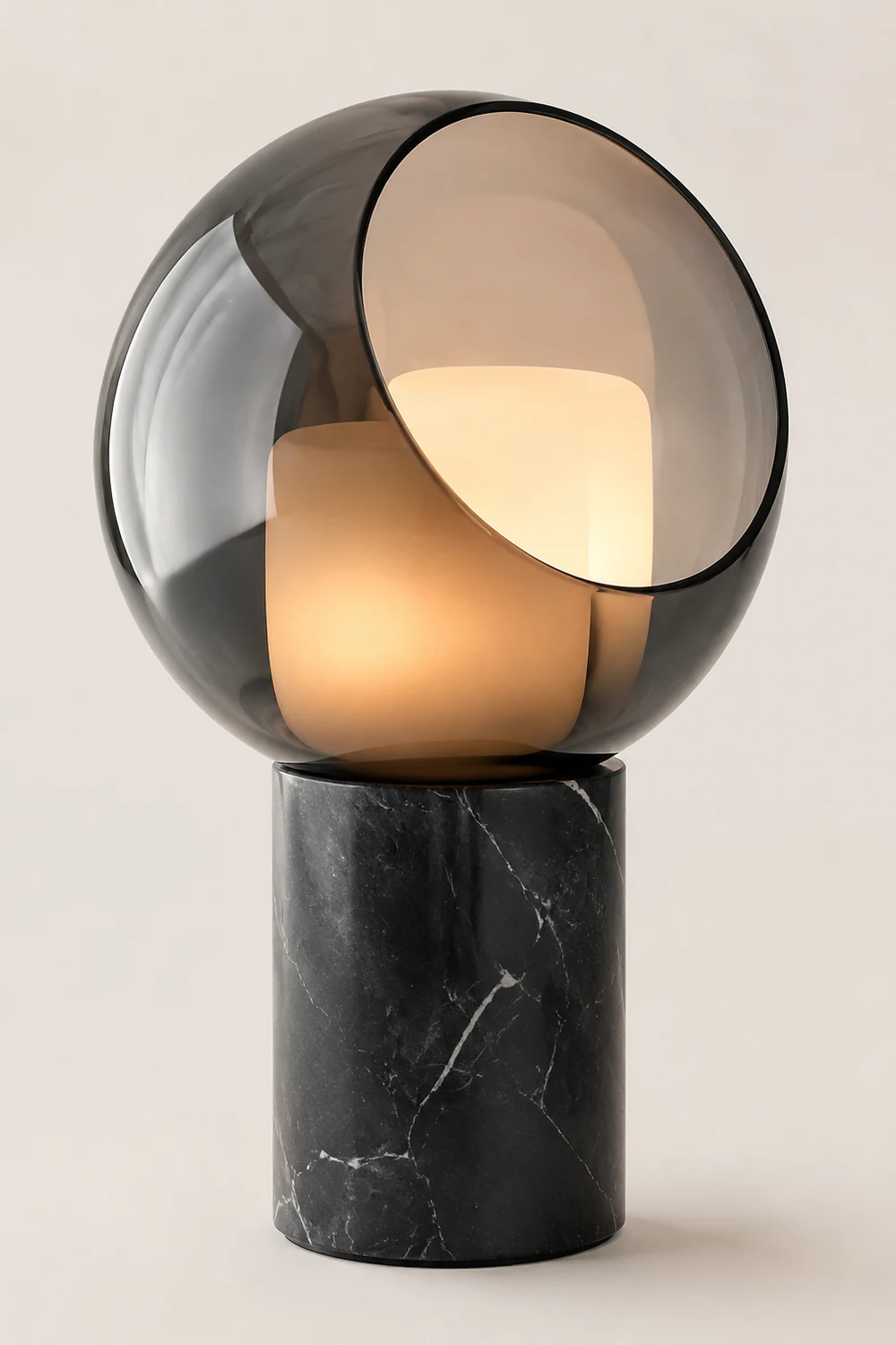 Postmodern Marble Glass Table Lamp - Lumpaz