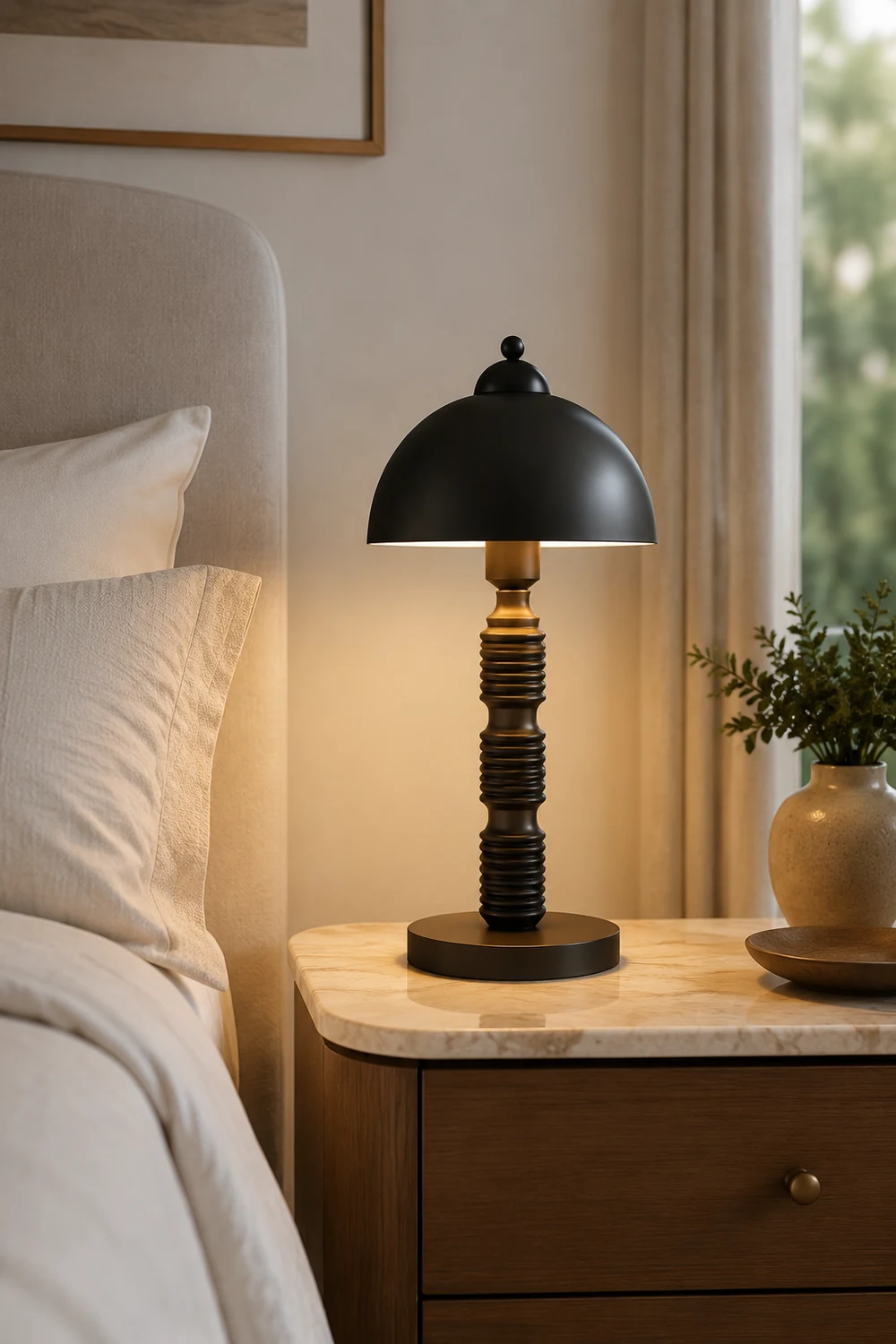 Modern Creative Nordic Bedroom Table Lamp - Lumpaz