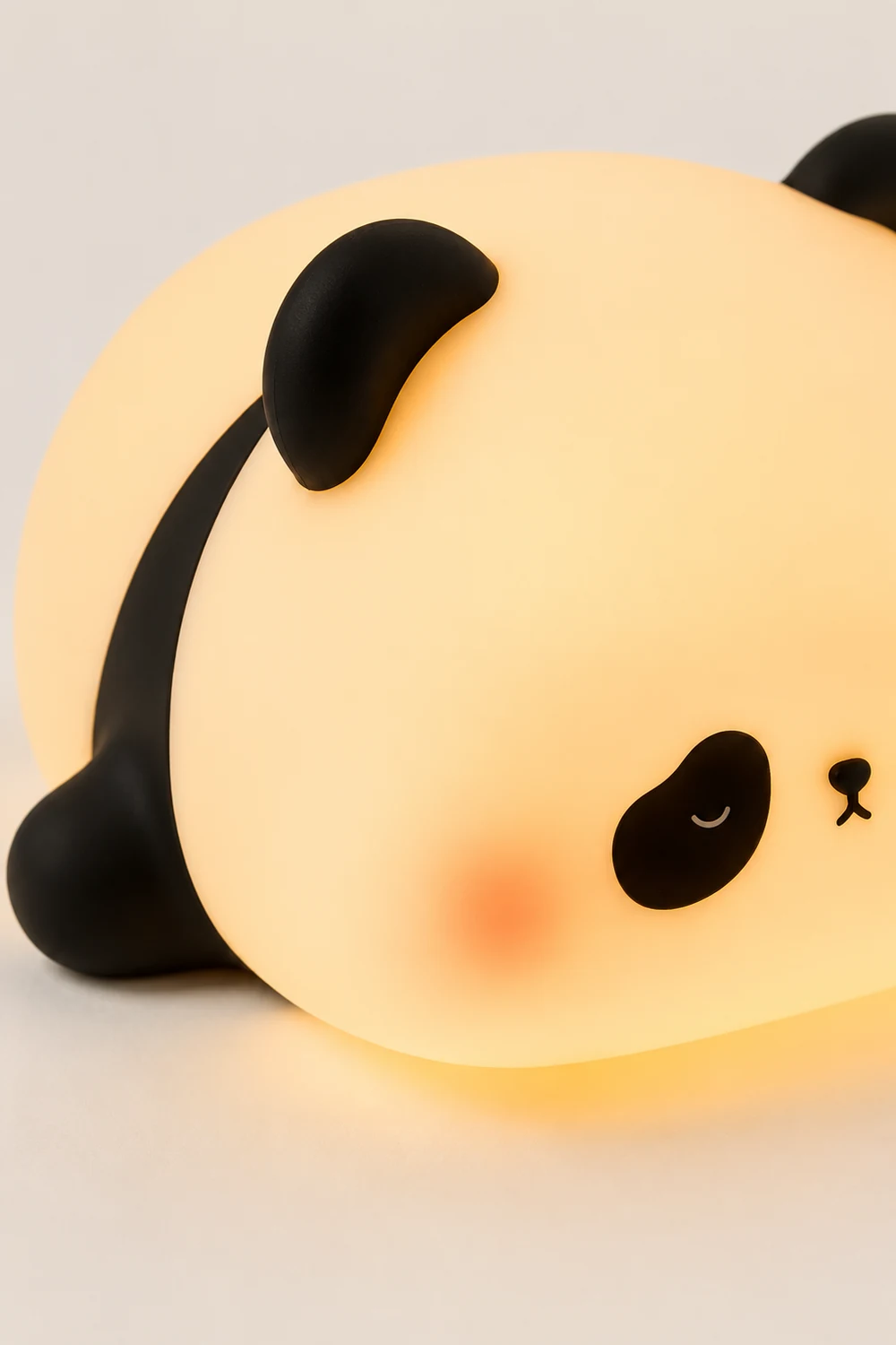 Panda Led Silicone Bedroom Night Light Table Lamp - Lumpaz