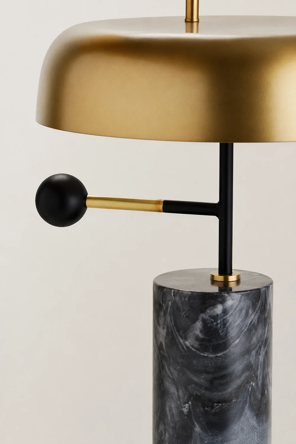 Modern Tall Black Table Lamp Design Beside Lamp - Lumpaz