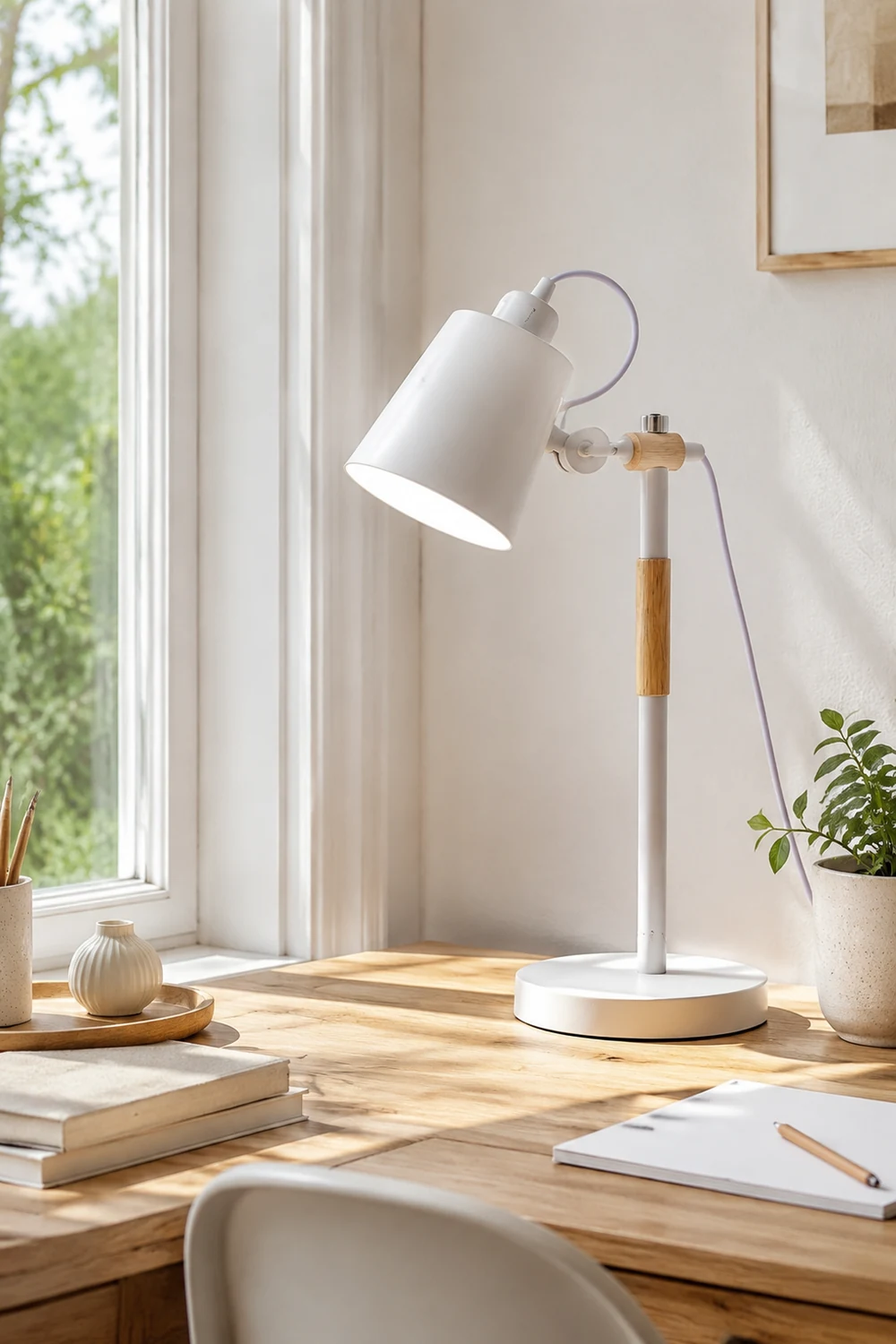 LED Modern Nordic Simple Bedroom Table Lamp - Lumpaz