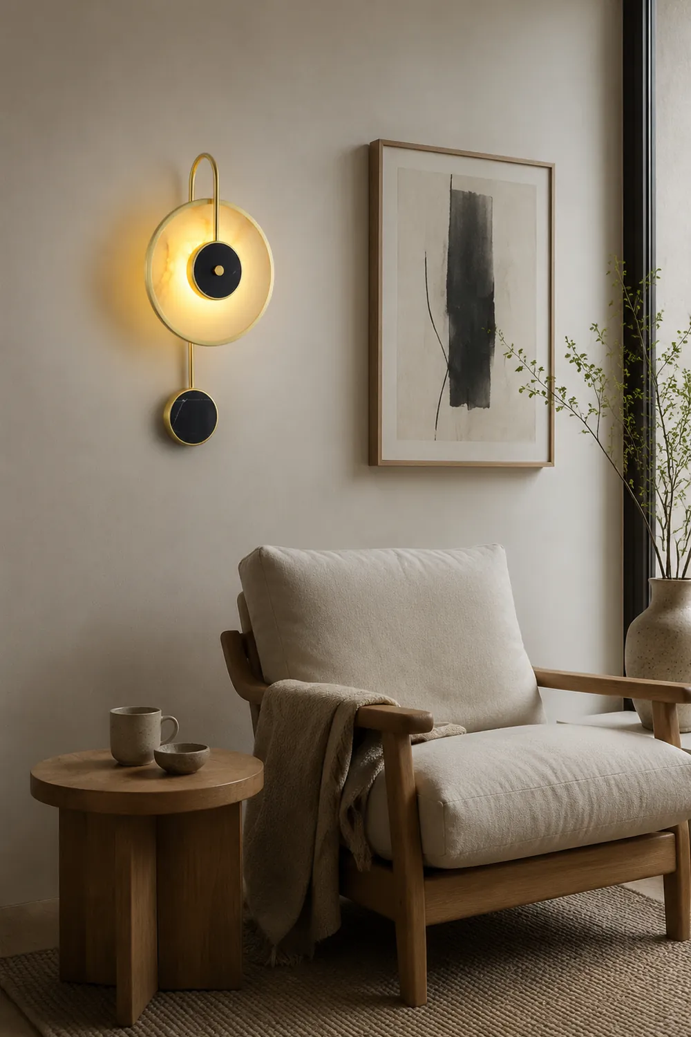 Retro Creative Indoor Round Wall Light - Lumpaz