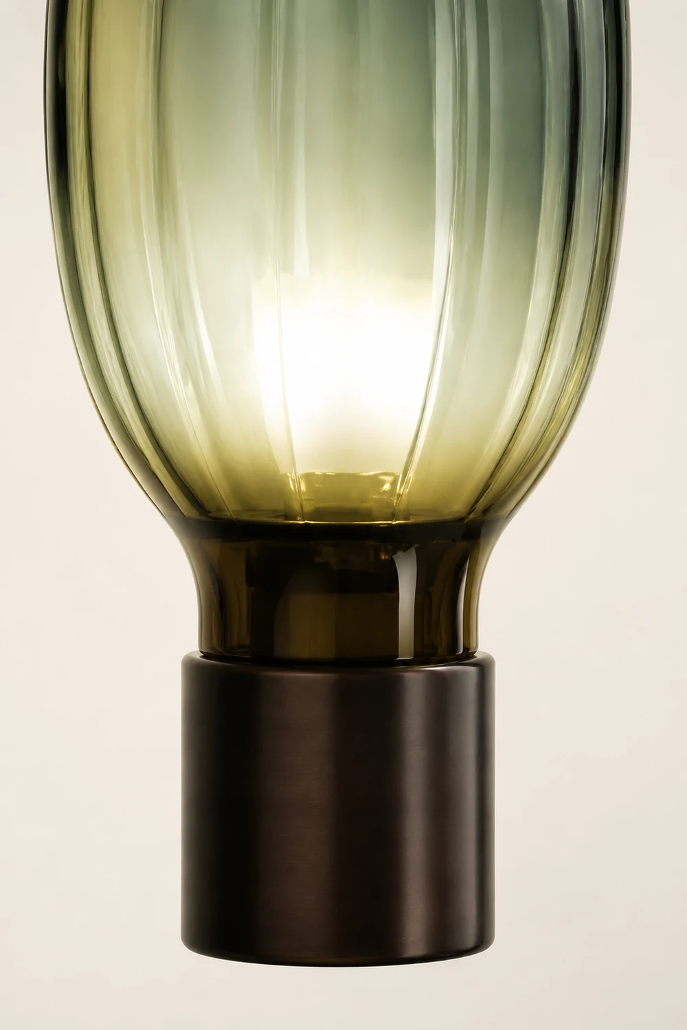 Colorful Bottle Glass Table Lamp - Lumpaz