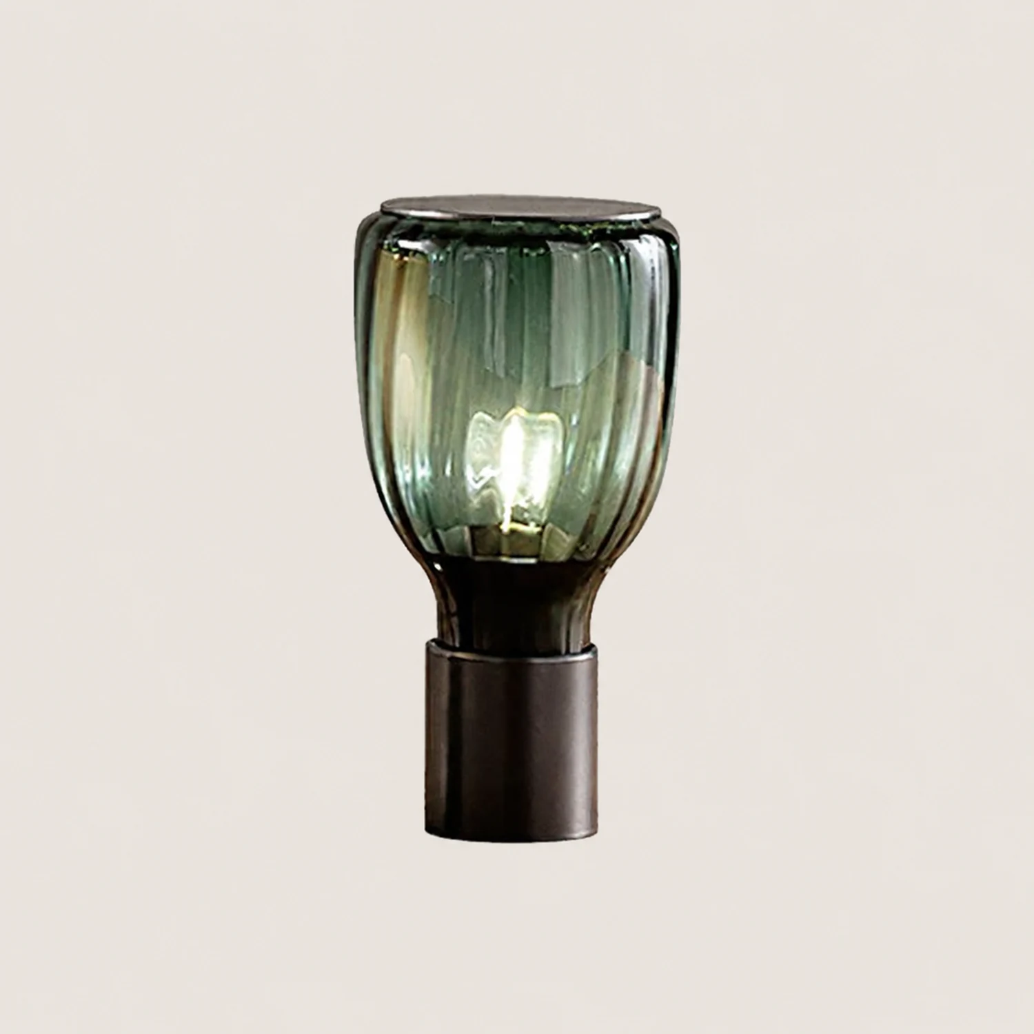 Colorful Bottle Glass Table Lamp - Lumpaz