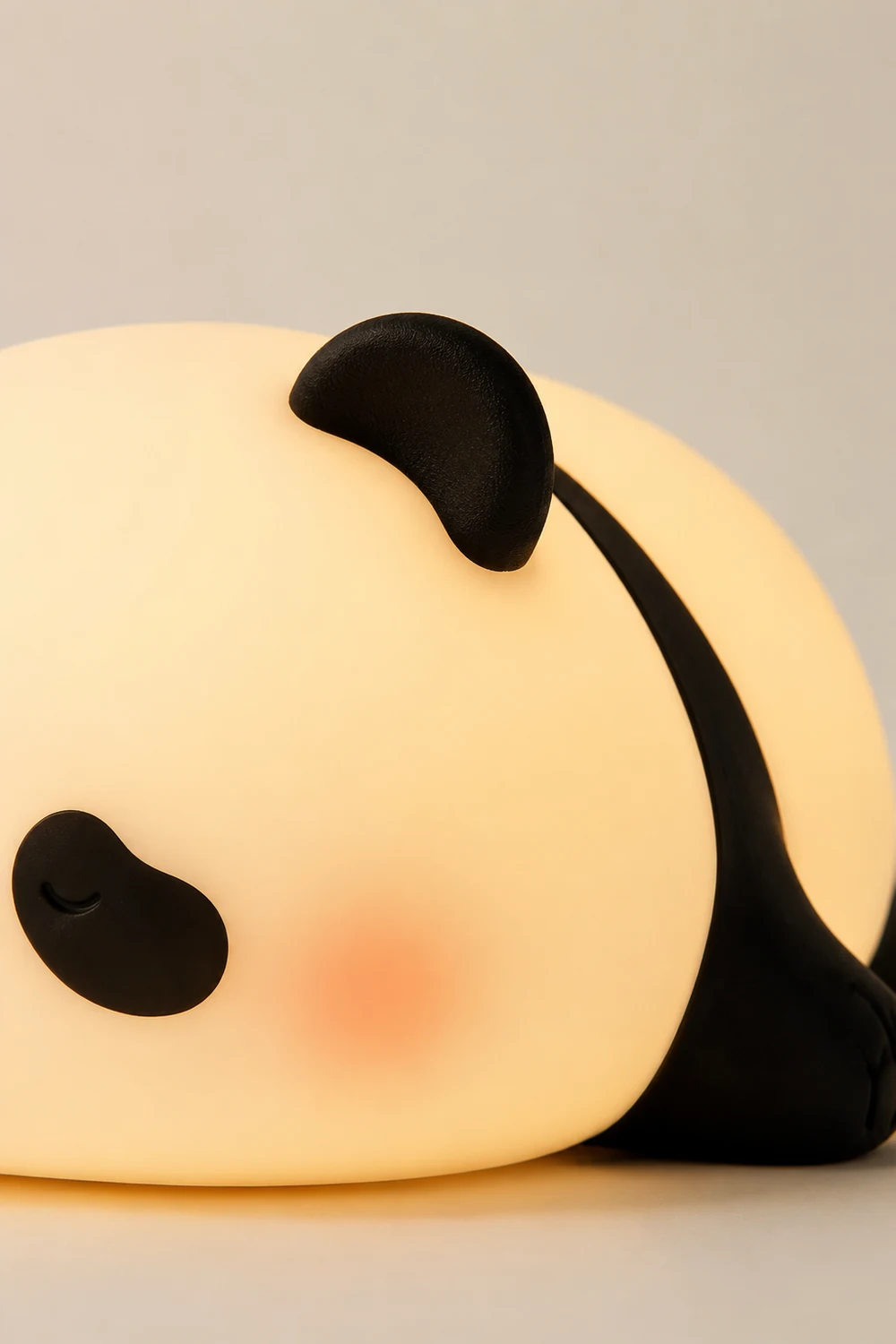 Panda Led Silicone Bedroom Night Light Table Lamp - Lumpaz
