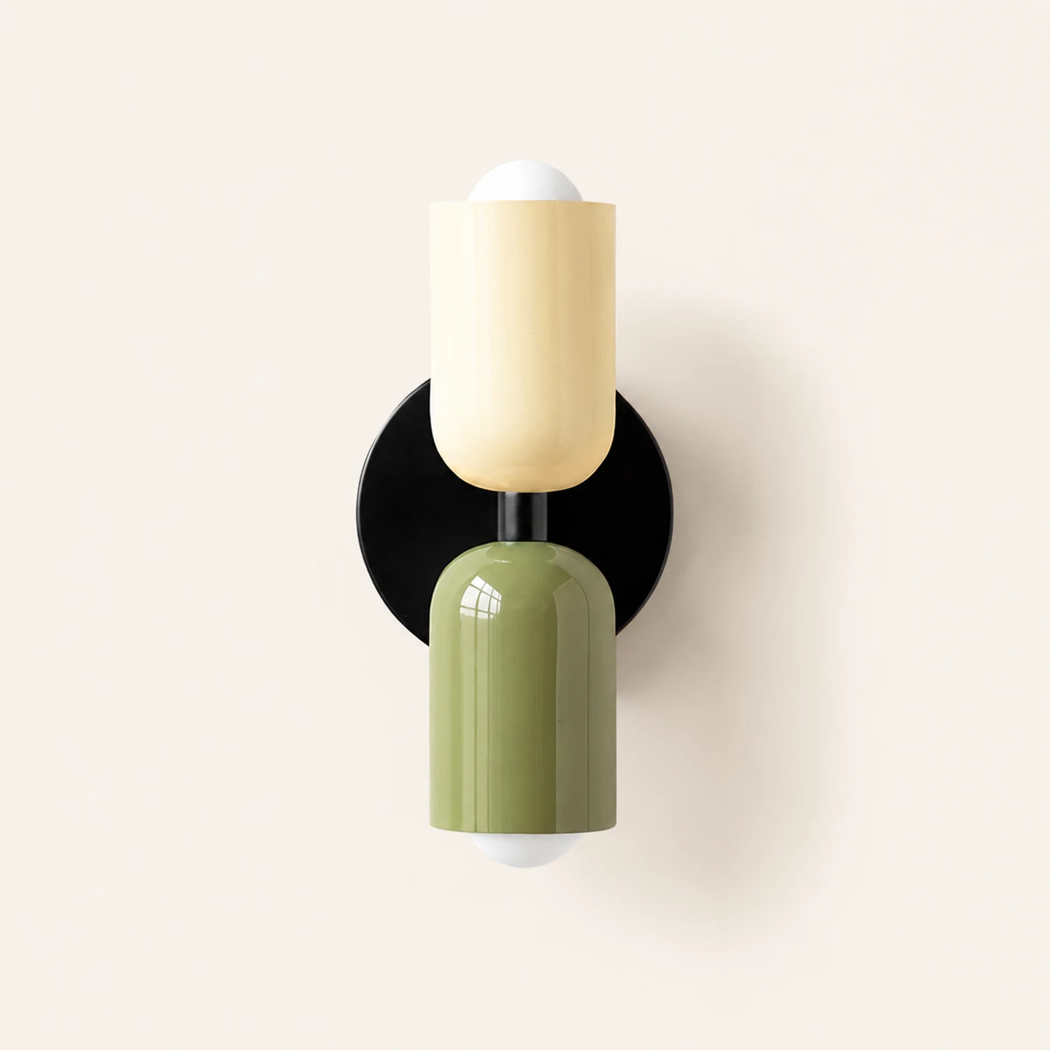 Modern Short Double Head Wall Light - Lumpaz