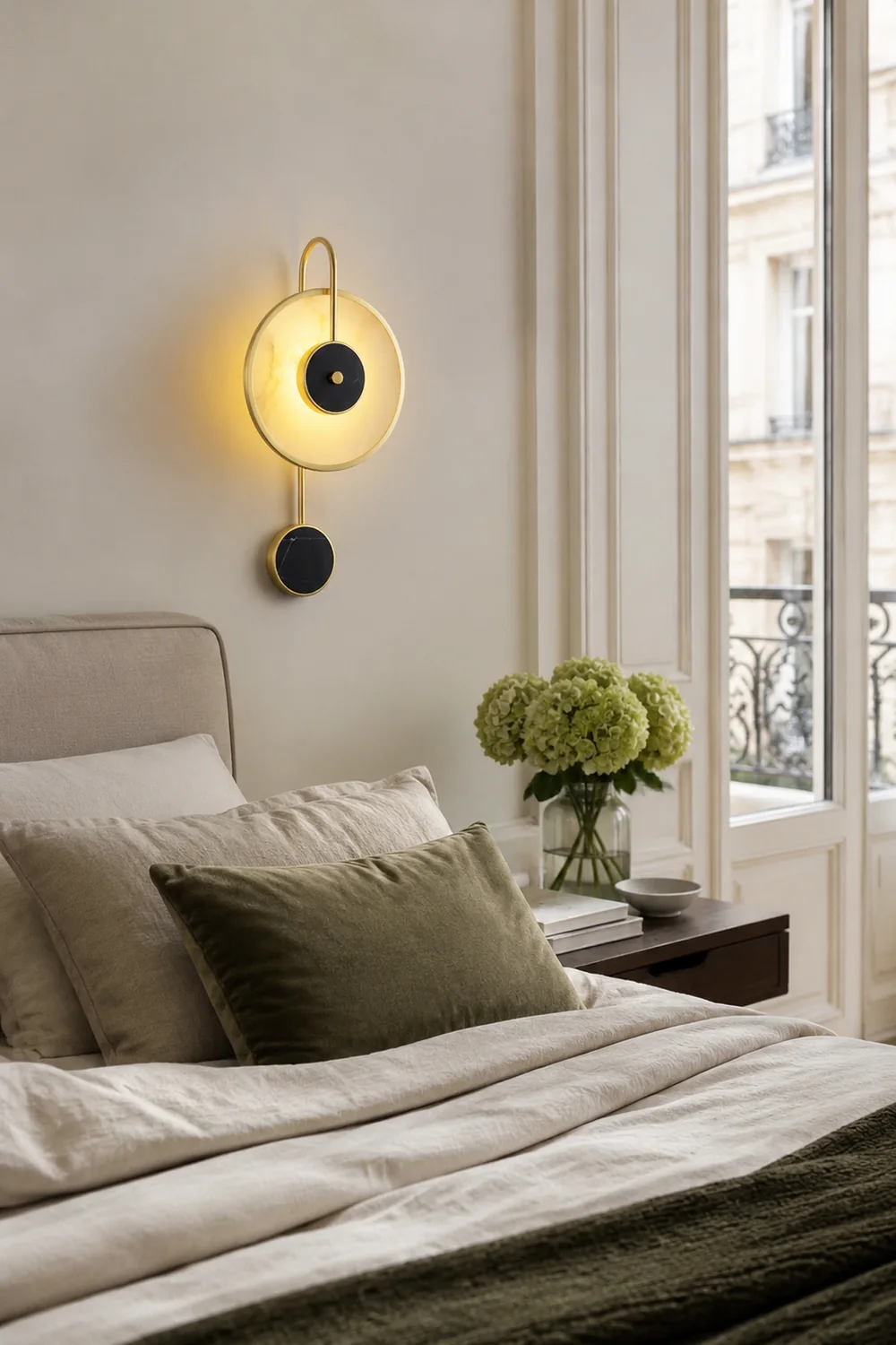 Retro Creative Indoor Round Wall Light - Lumpaz
