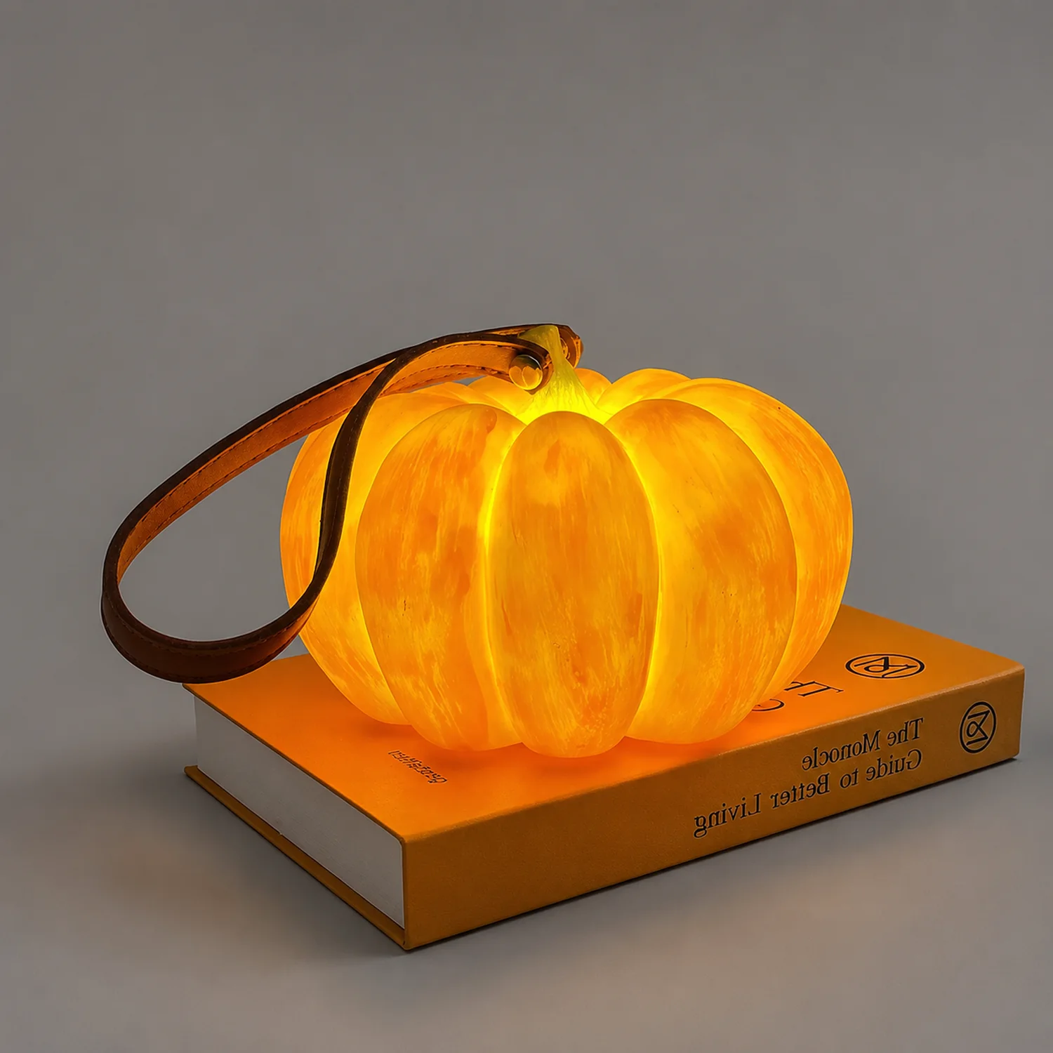 Resin Portable Pumpkin Table Light - Lumpaz