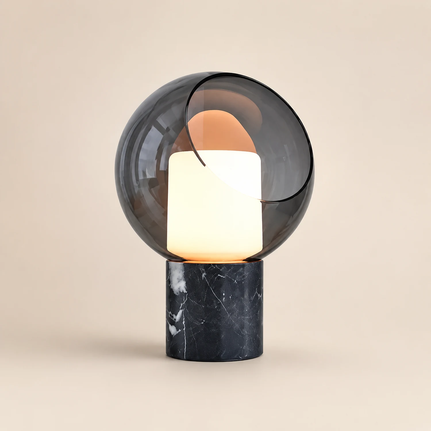 Postmodern Marble Glass Table Lamp - Lumpaz
