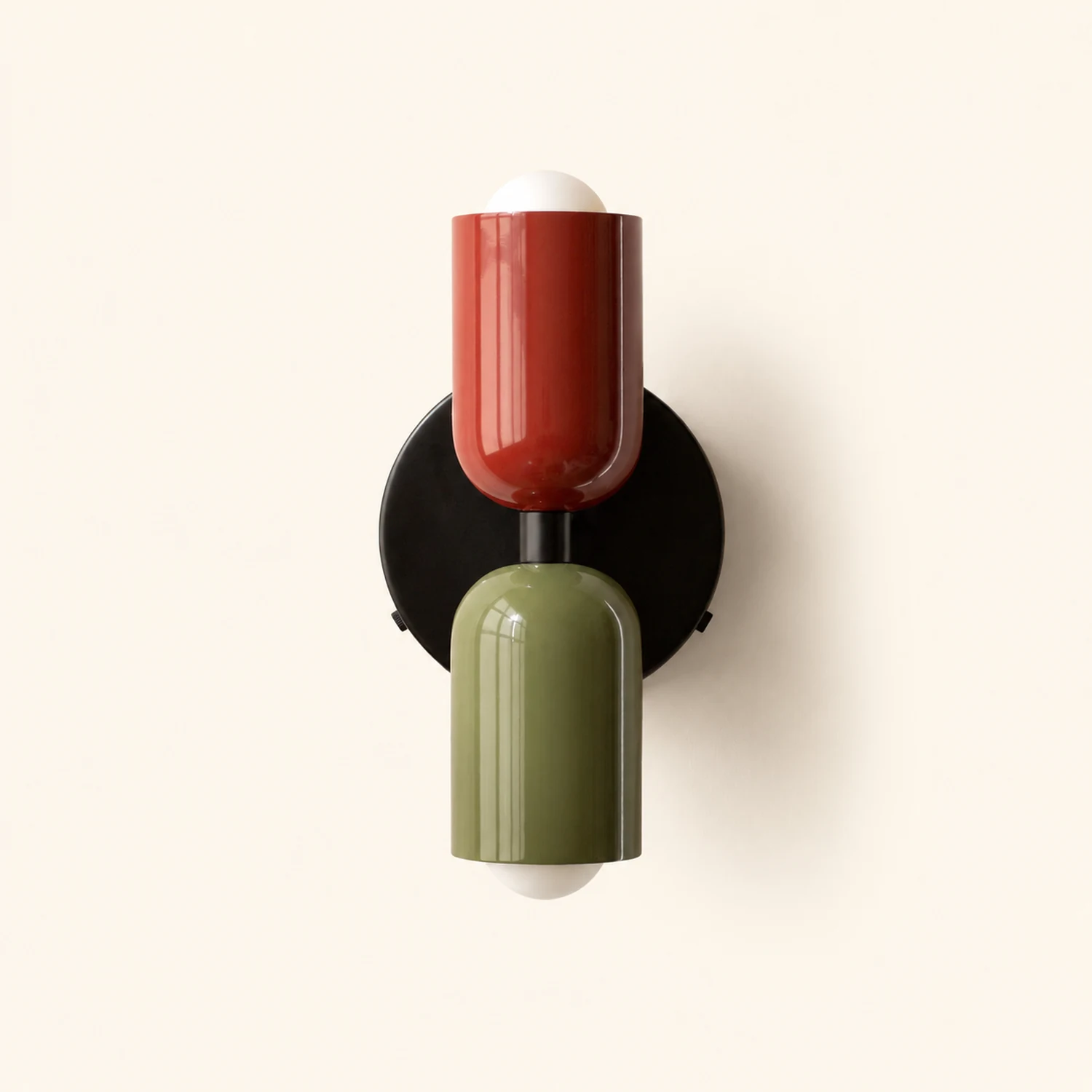 Modern Short Double Head Wall Light - Lumpaz