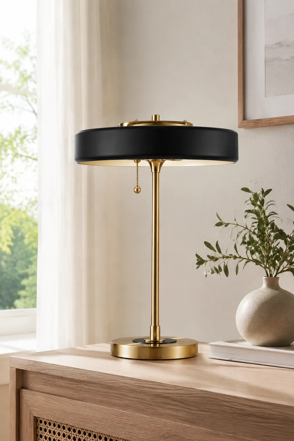 American Neoclassical Fashion Bert Frank Ranger Table Lamp - Lumpaz