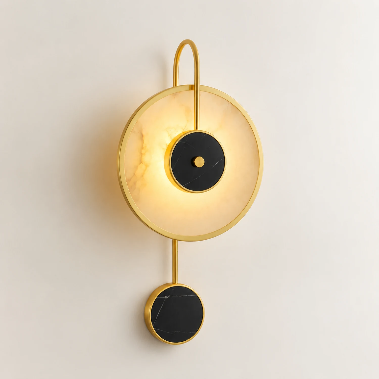 Retro Creative Indoor Round Wall Light - Lumpaz