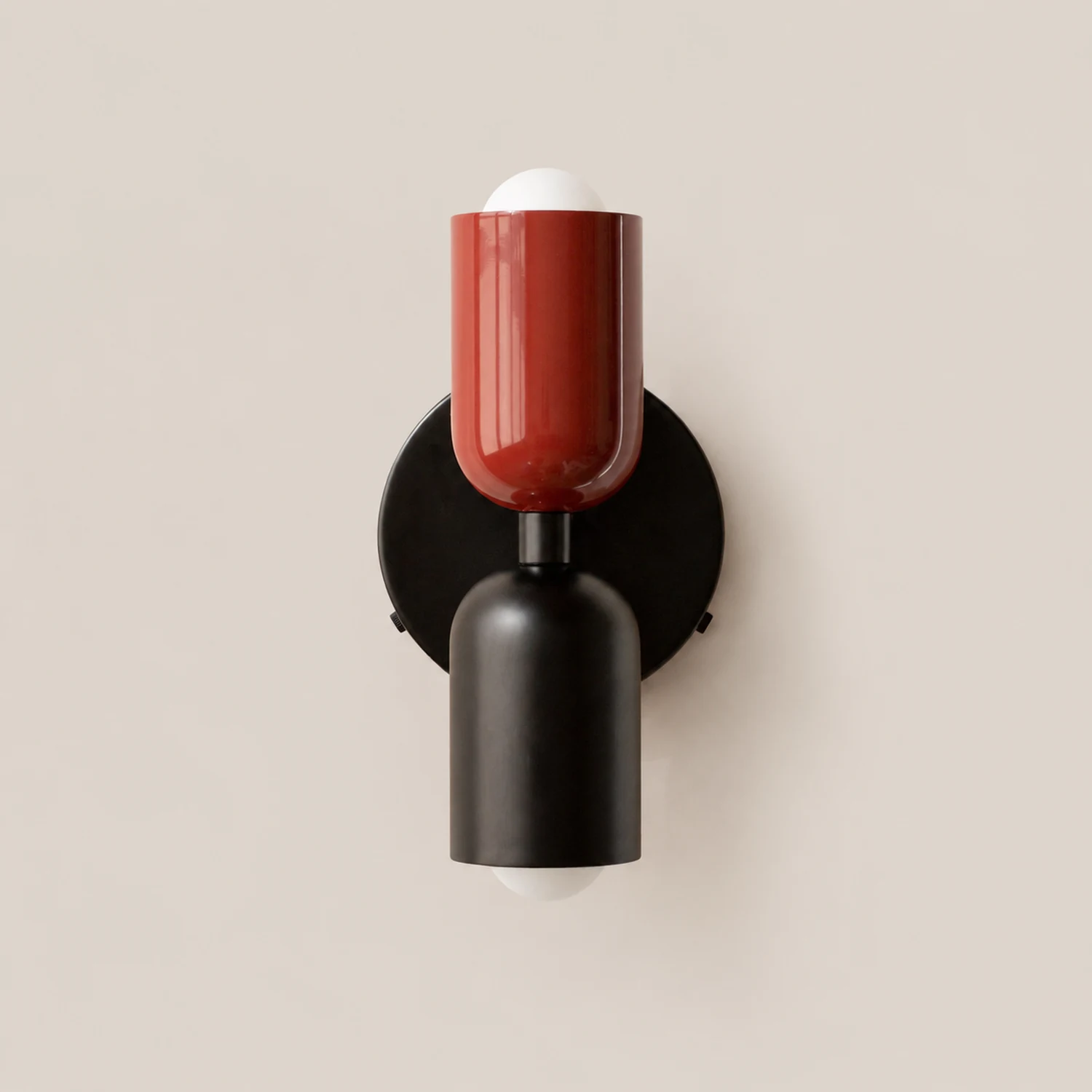 Modern Short Double Head Wall Light - Lumpaz