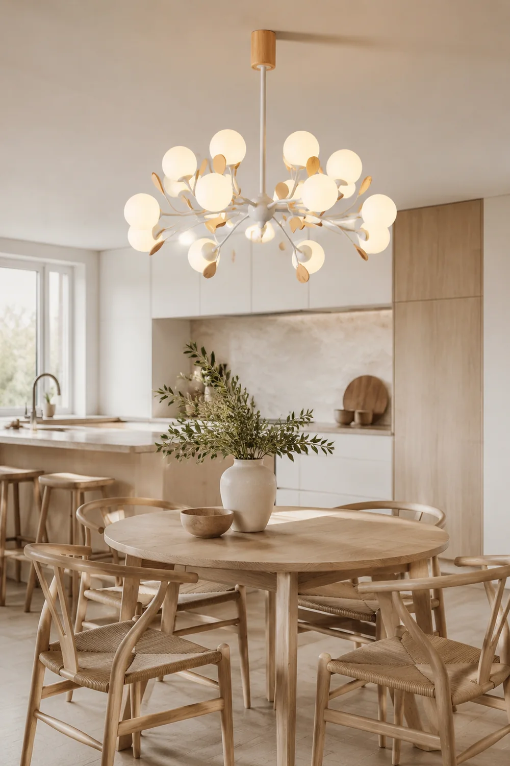 Modern Firefly Glass Chandelier - Lumpaz