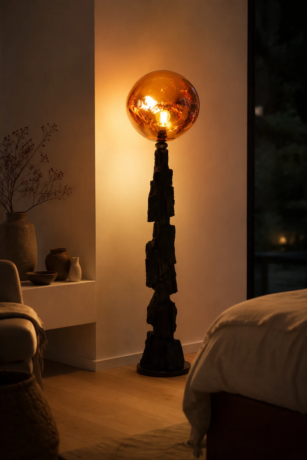 Luxury Living Room Lava Floor Lamp - Lumpaz