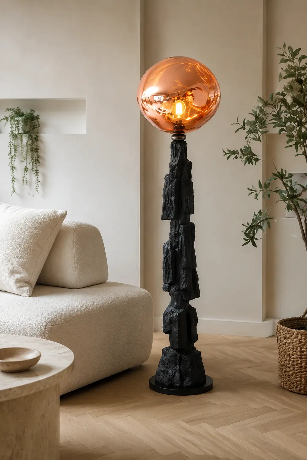 Luxury Living Room Lava Floor Lamp - Lumpaz