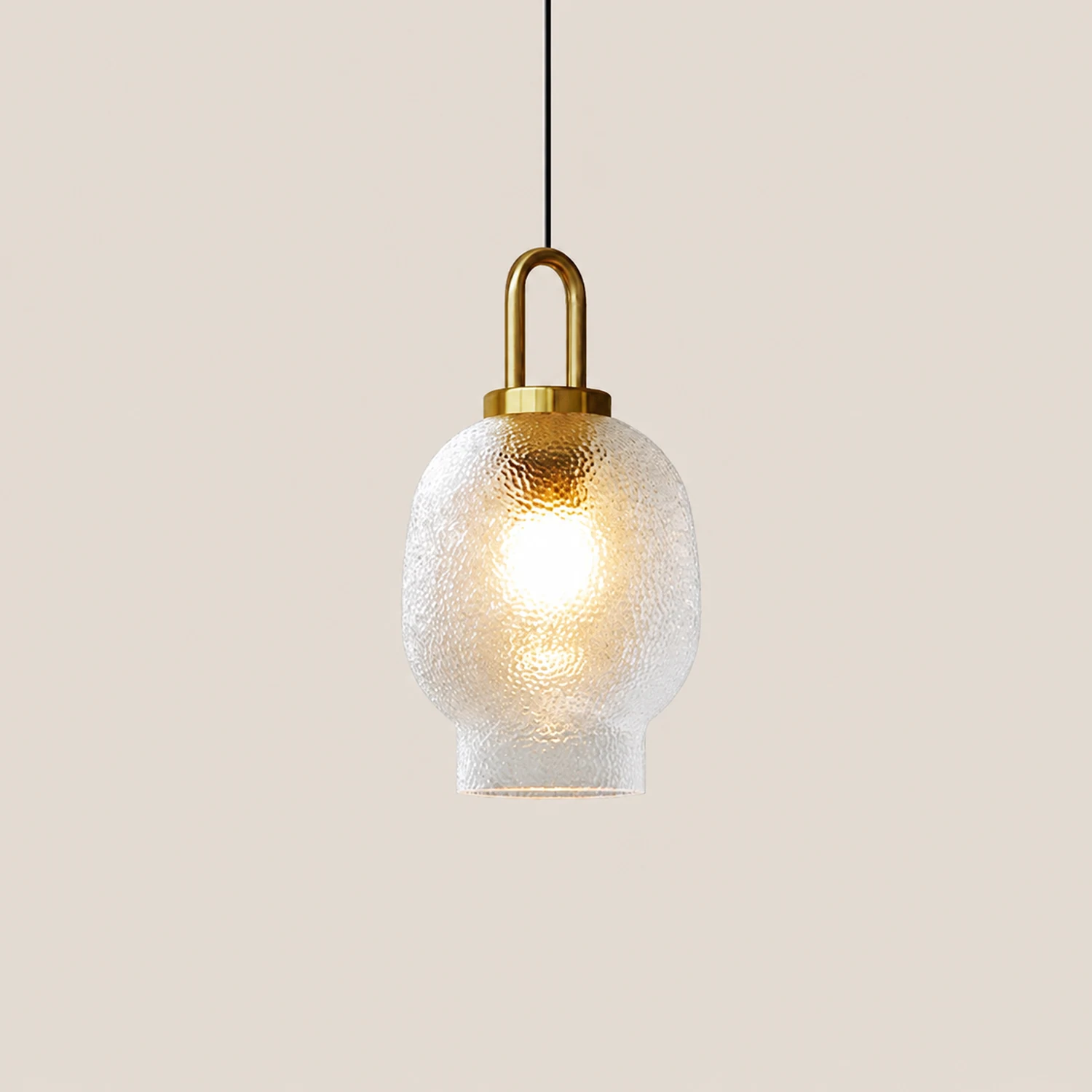 Hailie Pendelleuchte aus mattiertem Glas, ∅26/18/22CM - Lumpaz