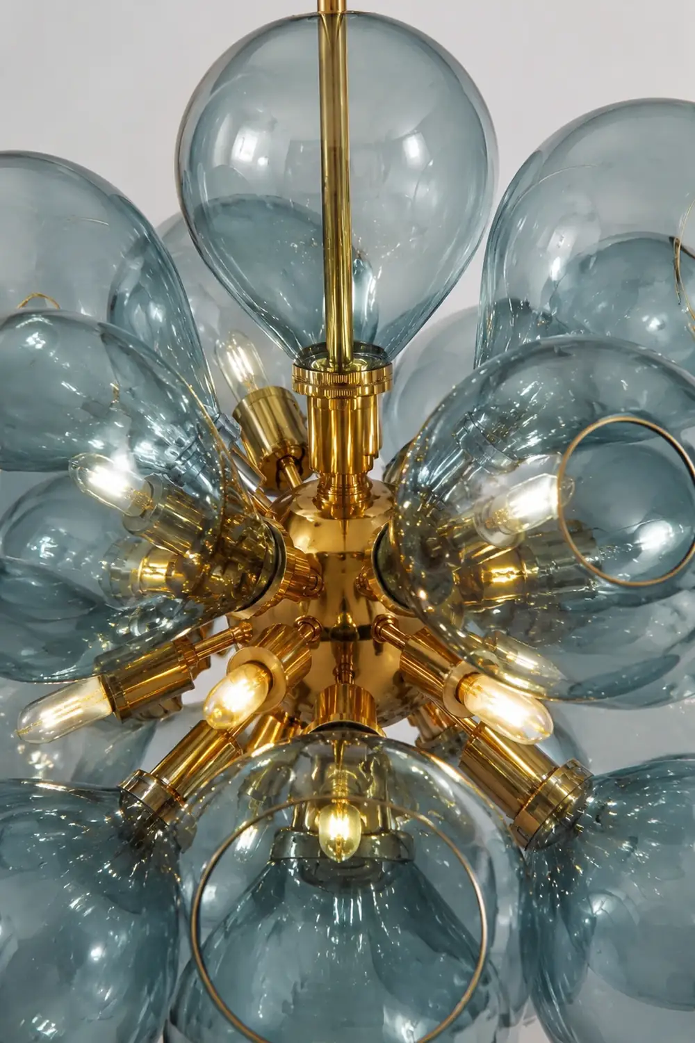 Design Bubble Glass Globe Sputnik Chandelier for Dining Room - Lumpaz