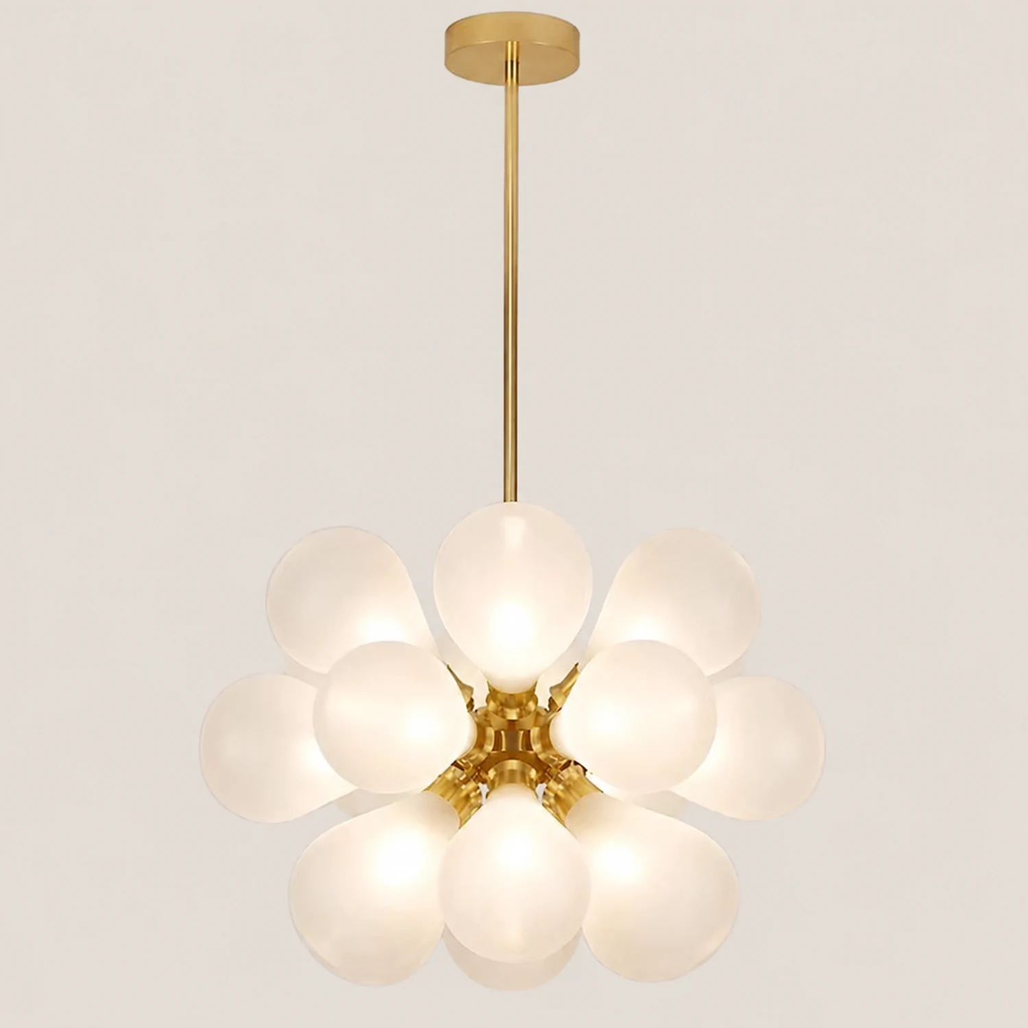 Design Bubble Glass Globe Sputnik Chandelier for Dining Room - Lumpaz