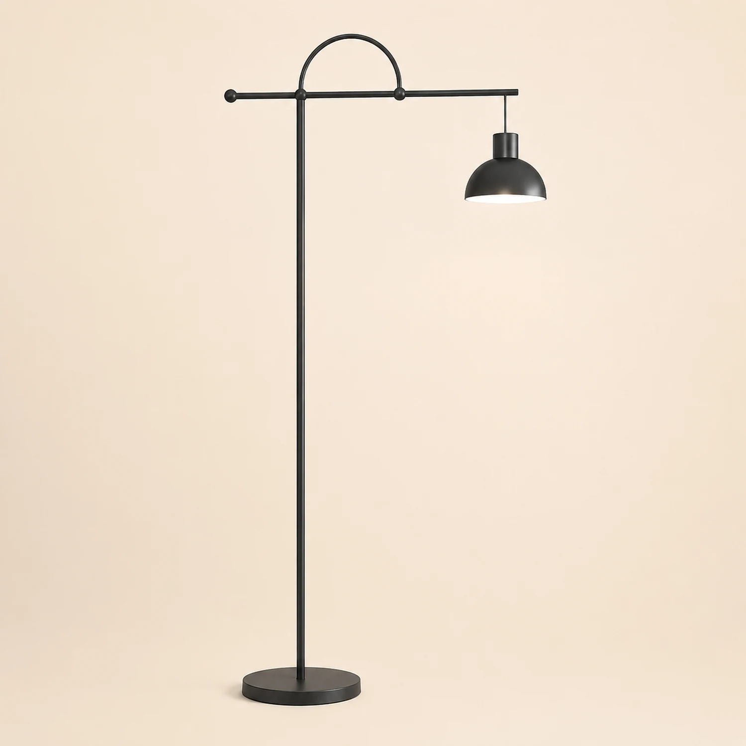 Simple Metal Floor Lamp For Dining Room - Lumpaz