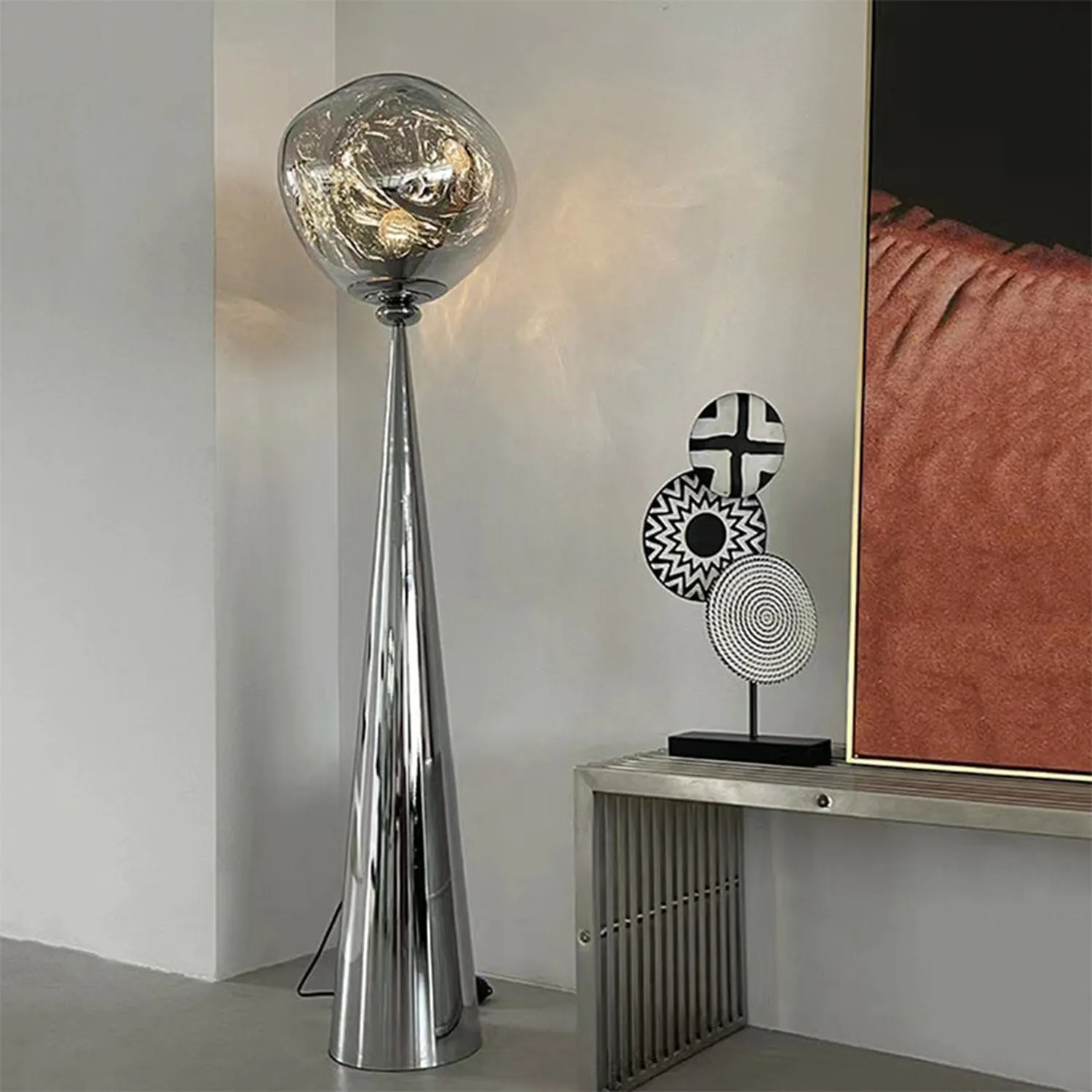 Modern Tall Lava Standing Lamp - Lumpaz