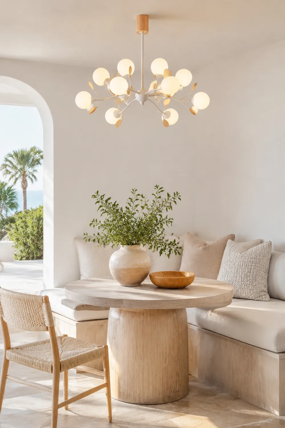 Modern Firefly Glass Chandelier - Lumpaz