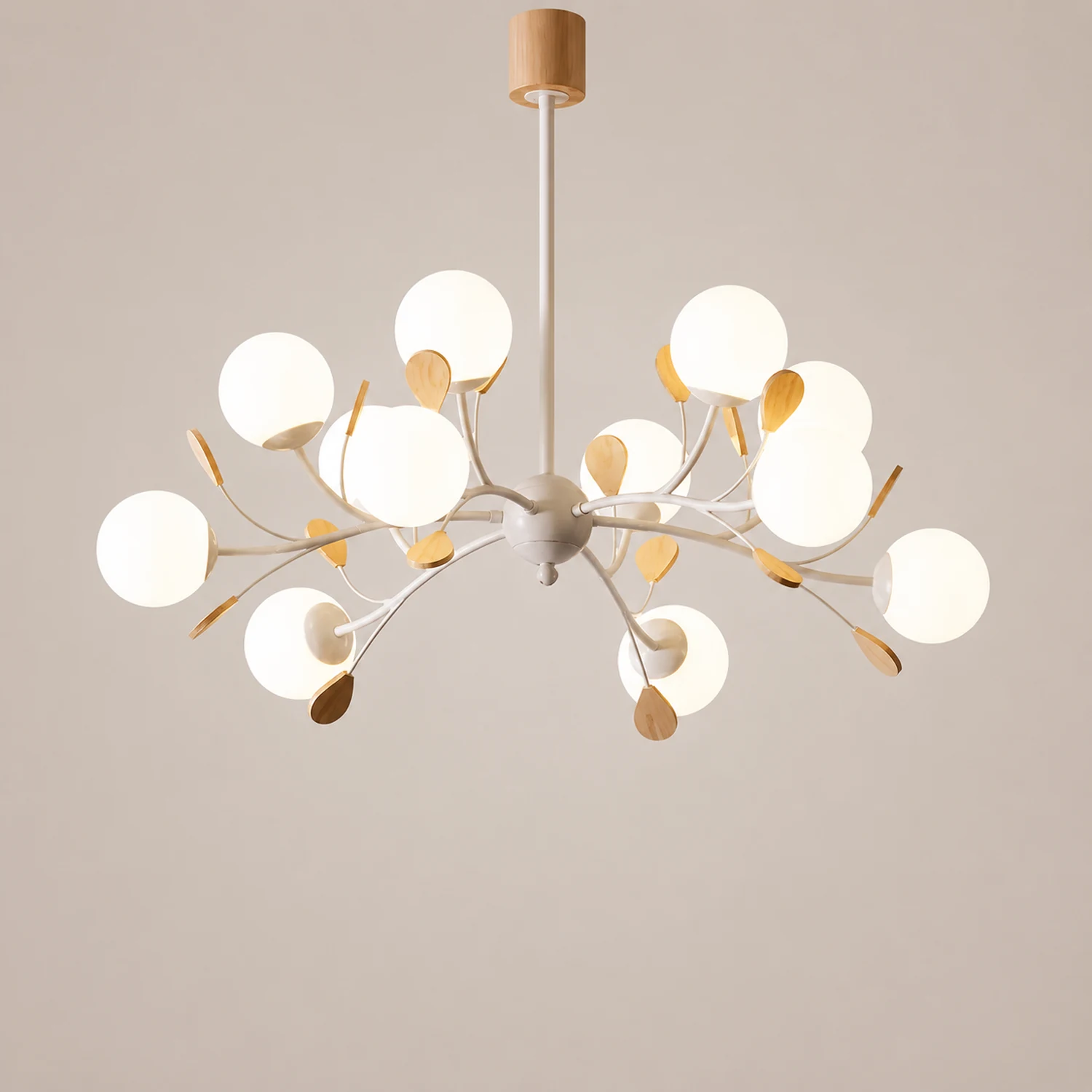 Modern Firefly Glass Chandelier - Lumpaz
