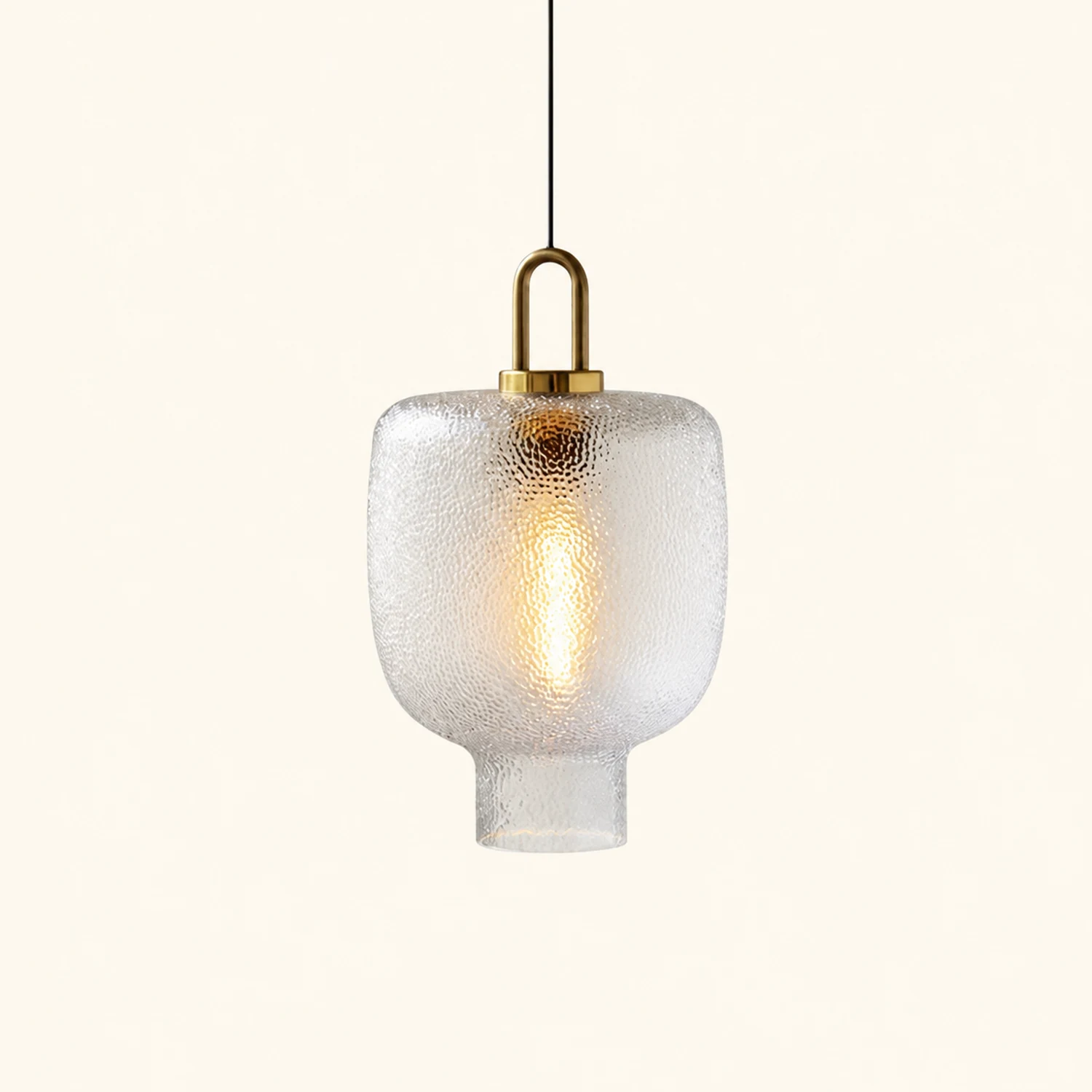 Hailie Pendelleuchte aus mattiertem Glas, ∅26/18/22CM - Lumpaz