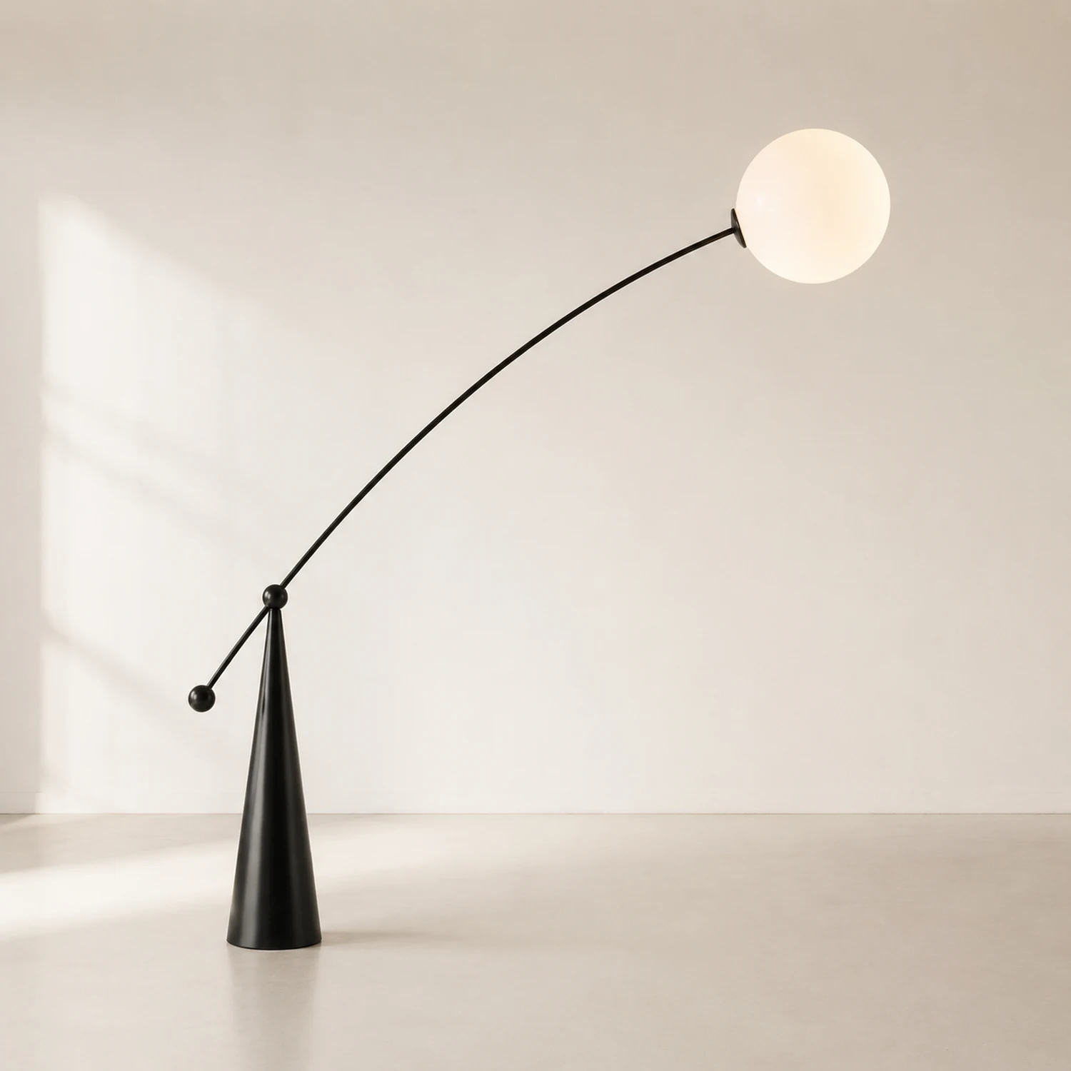 Minimalist Designer Iron Fishing Floor Lamp - Lumpaz