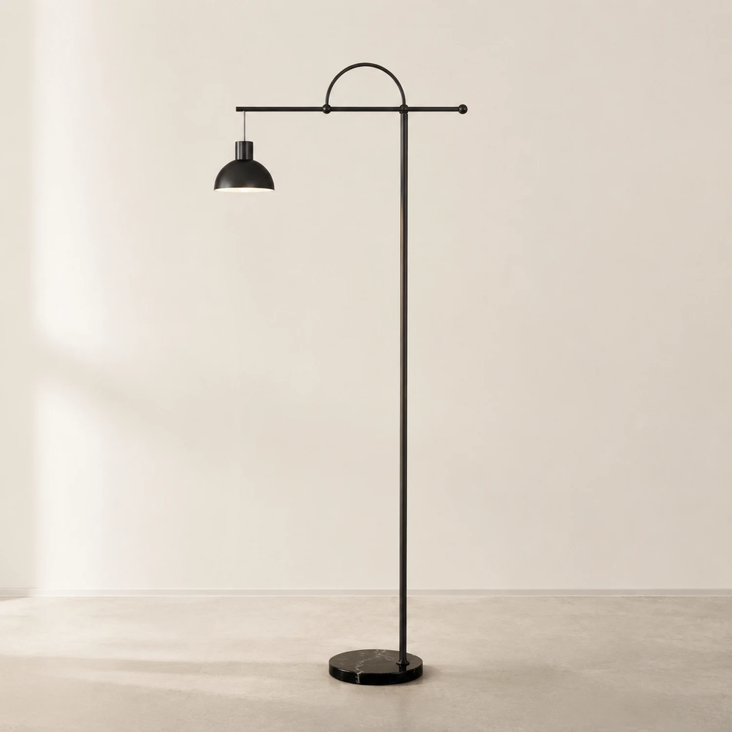 Simple Metal Floor Lamp For Dining Room - Lumpaz
