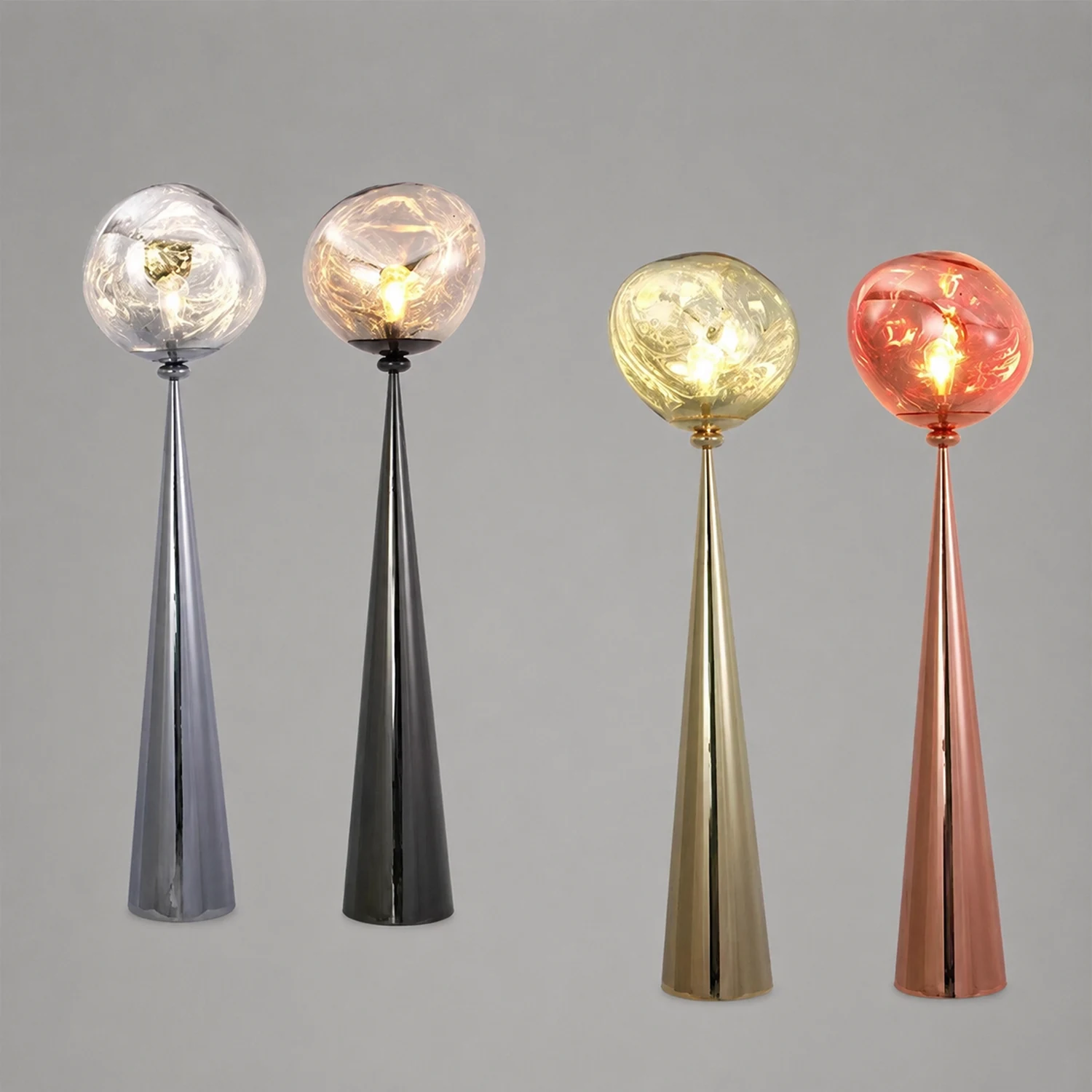 Modern Tall Lava Standing Lamp - Lumpaz