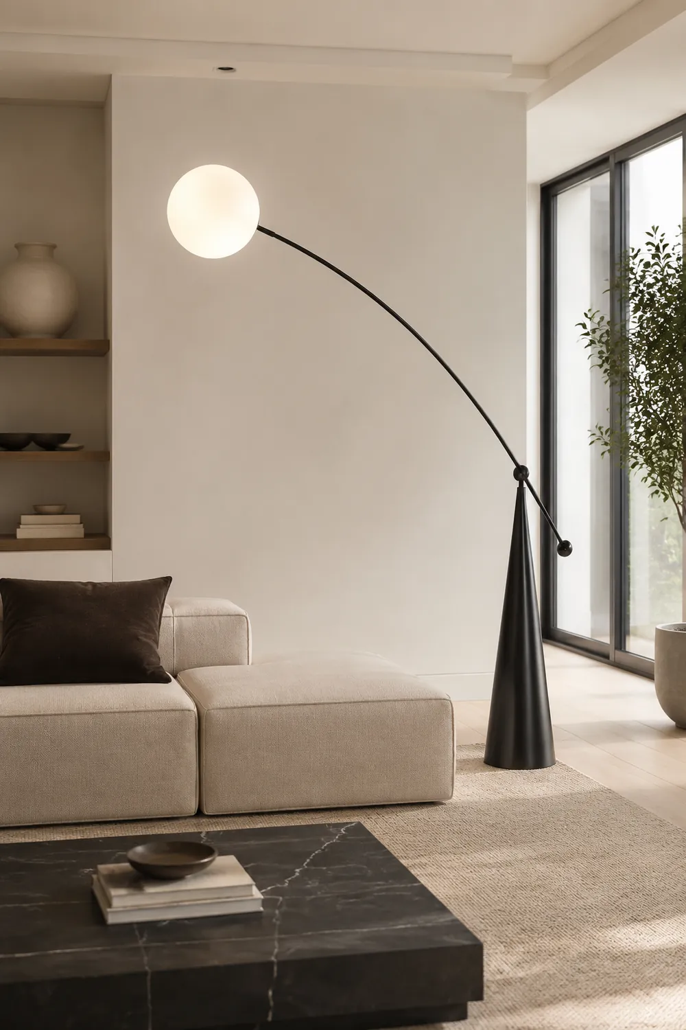 Minimalist Designer Iron Fishing Floor Lamp - Lumpaz