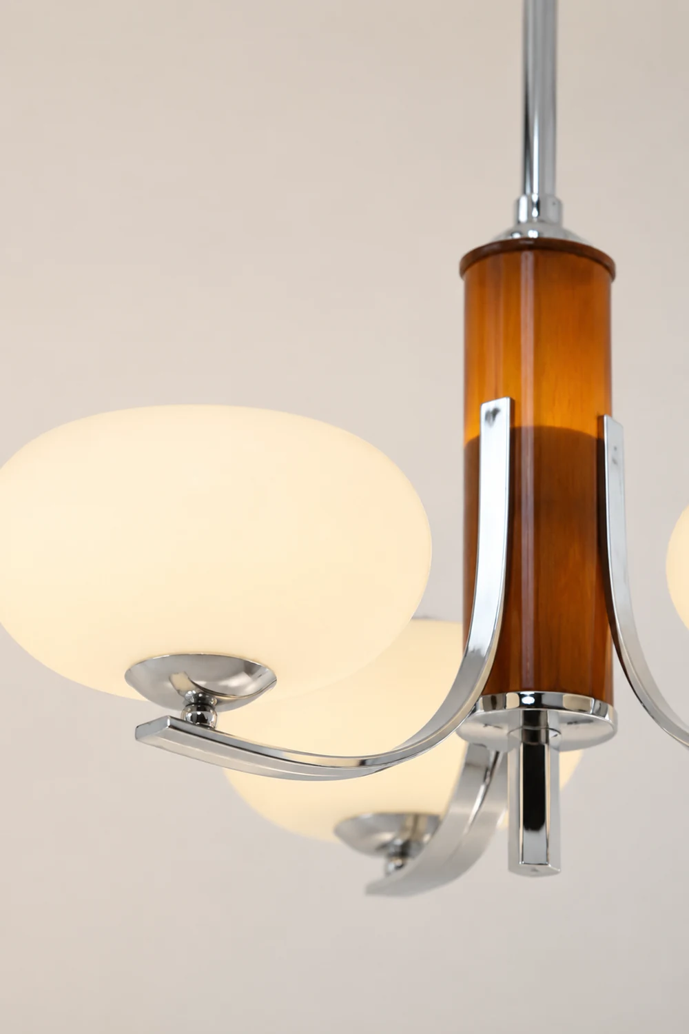 Medieval Bauhaus Solid Wood Chandelier - Lumpaz
