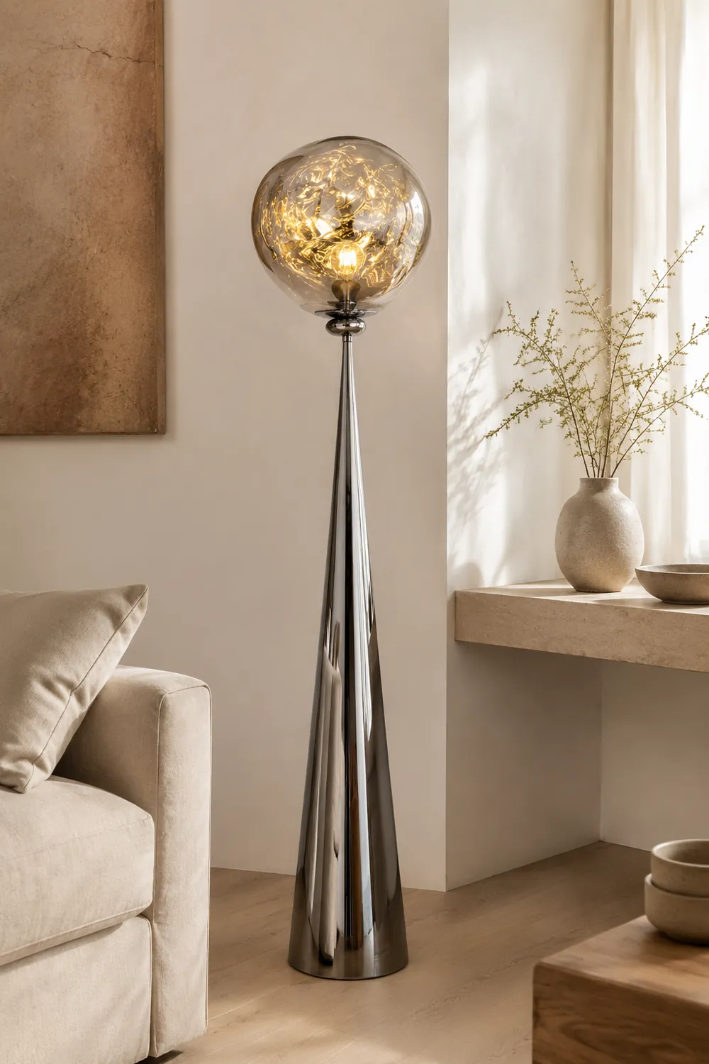 Modern Tall Lava Standing Lamp - Lumpaz