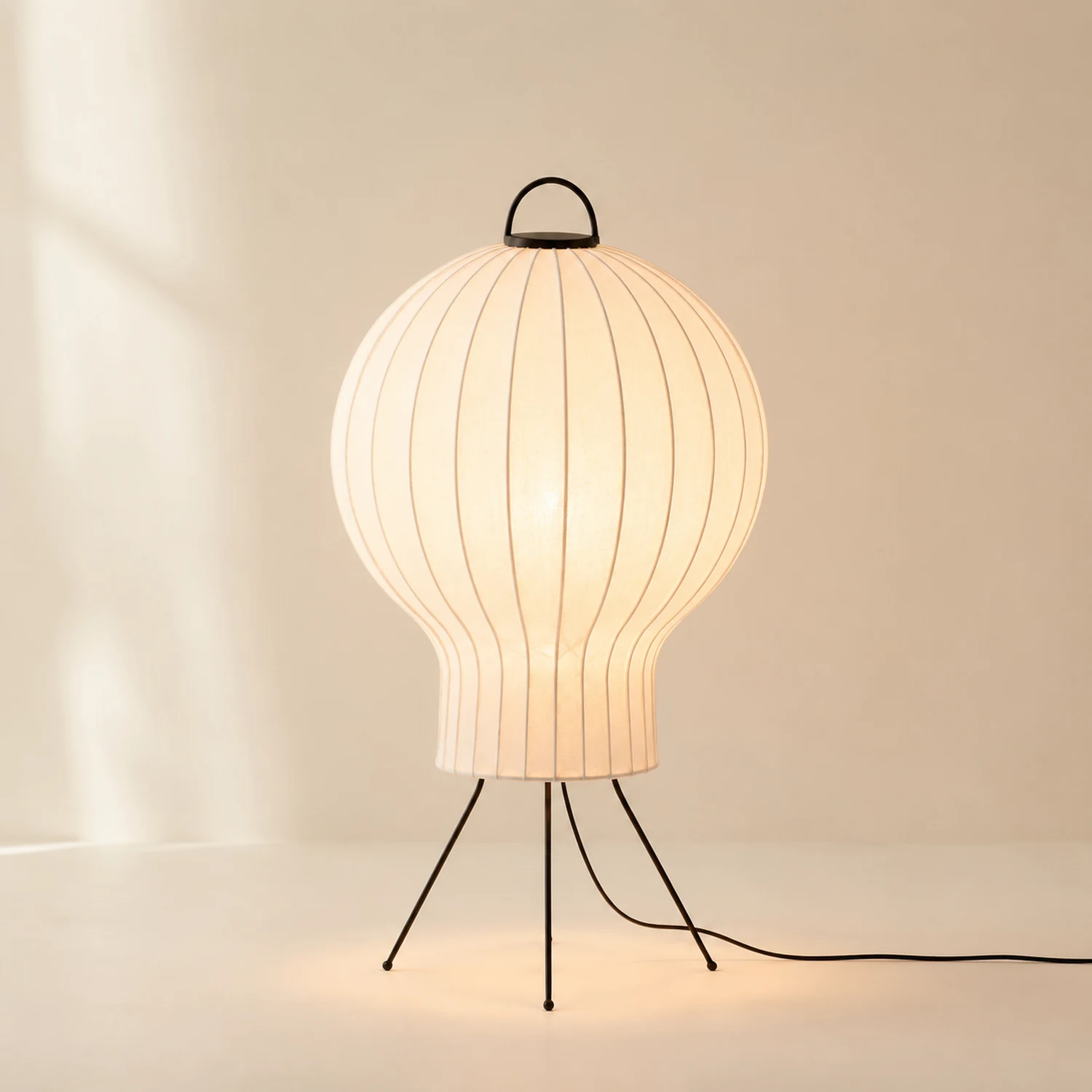Wabi-sabi Silk Hot Air Balloon Floor Lamp - Lumpaz