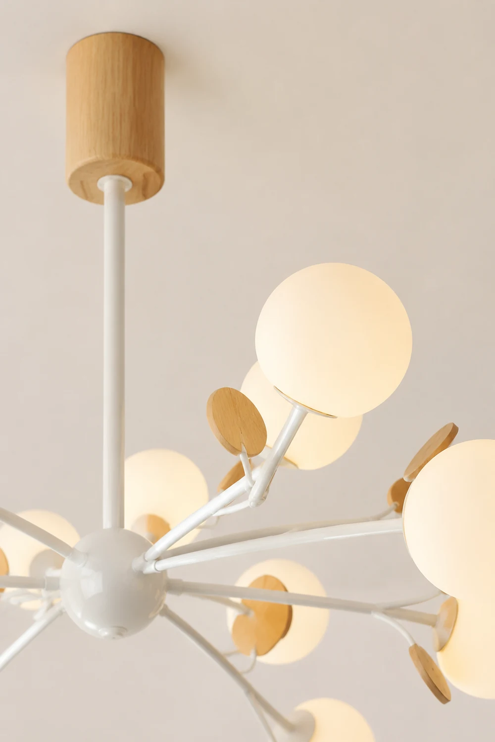 Modern Firefly Glass Chandelier - Lumpaz