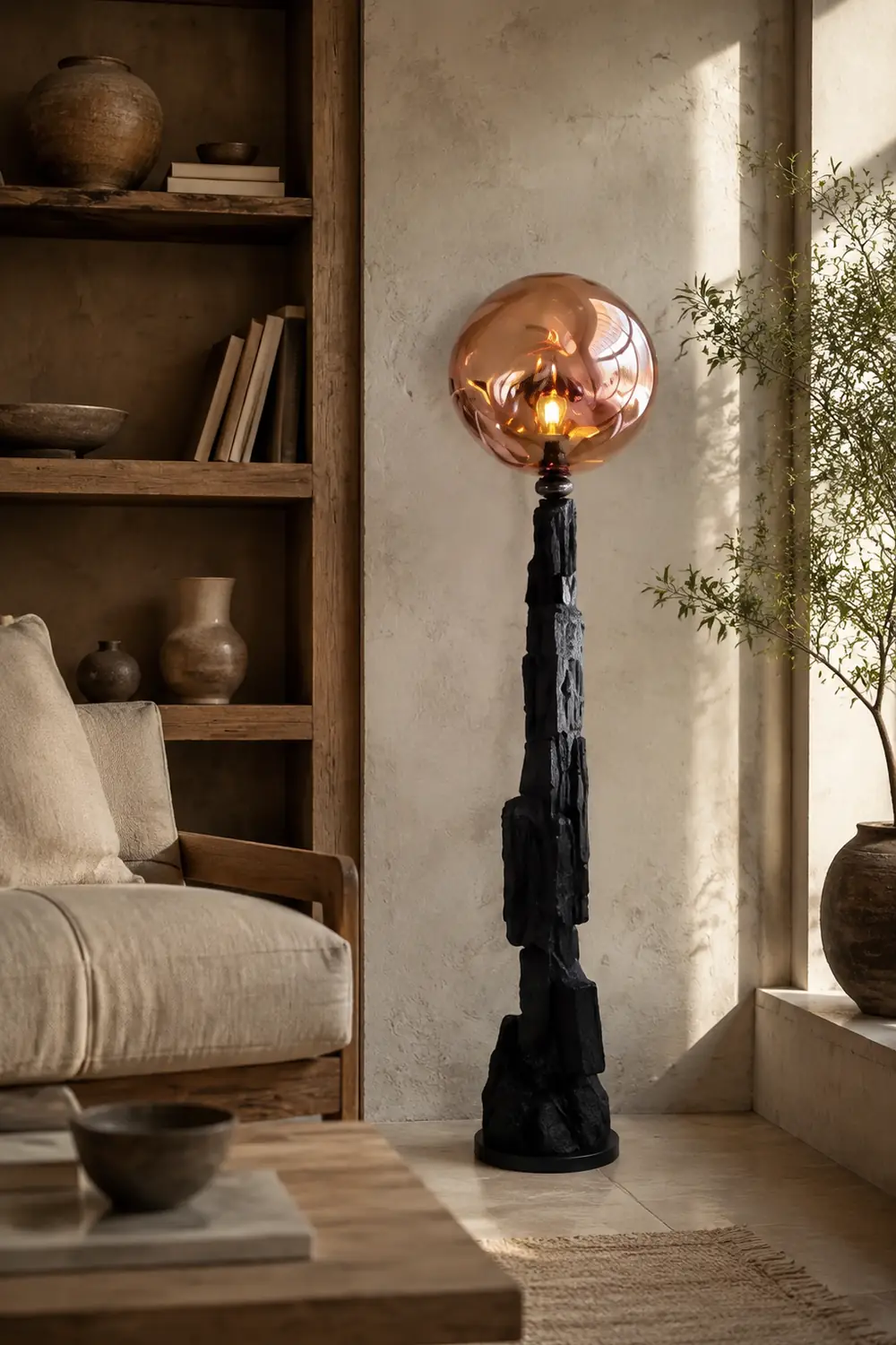 Luxury Living Room Lava Floor Lamp - Lumpaz