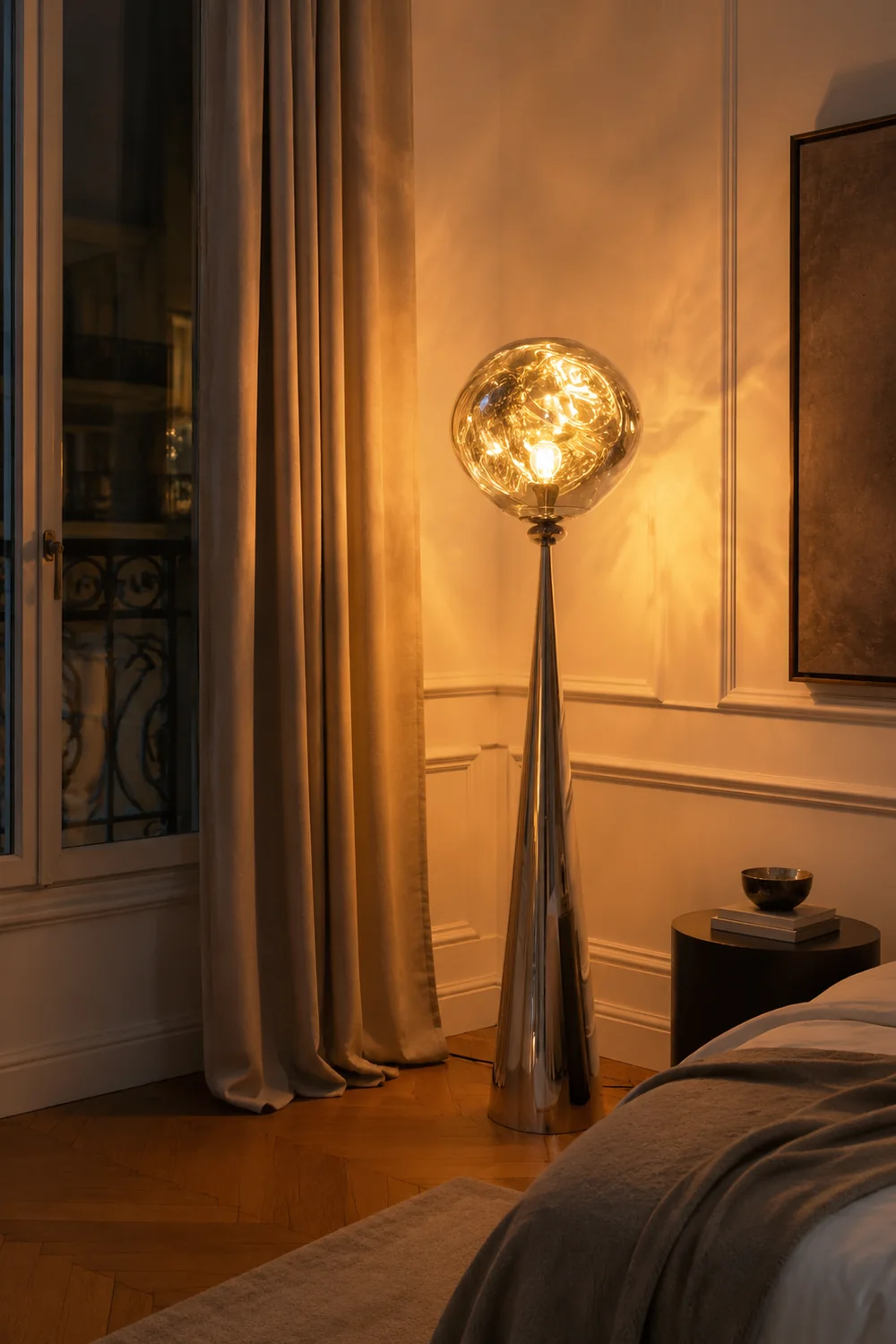 Modern Tall Lava Standing Lamp - Lumpaz