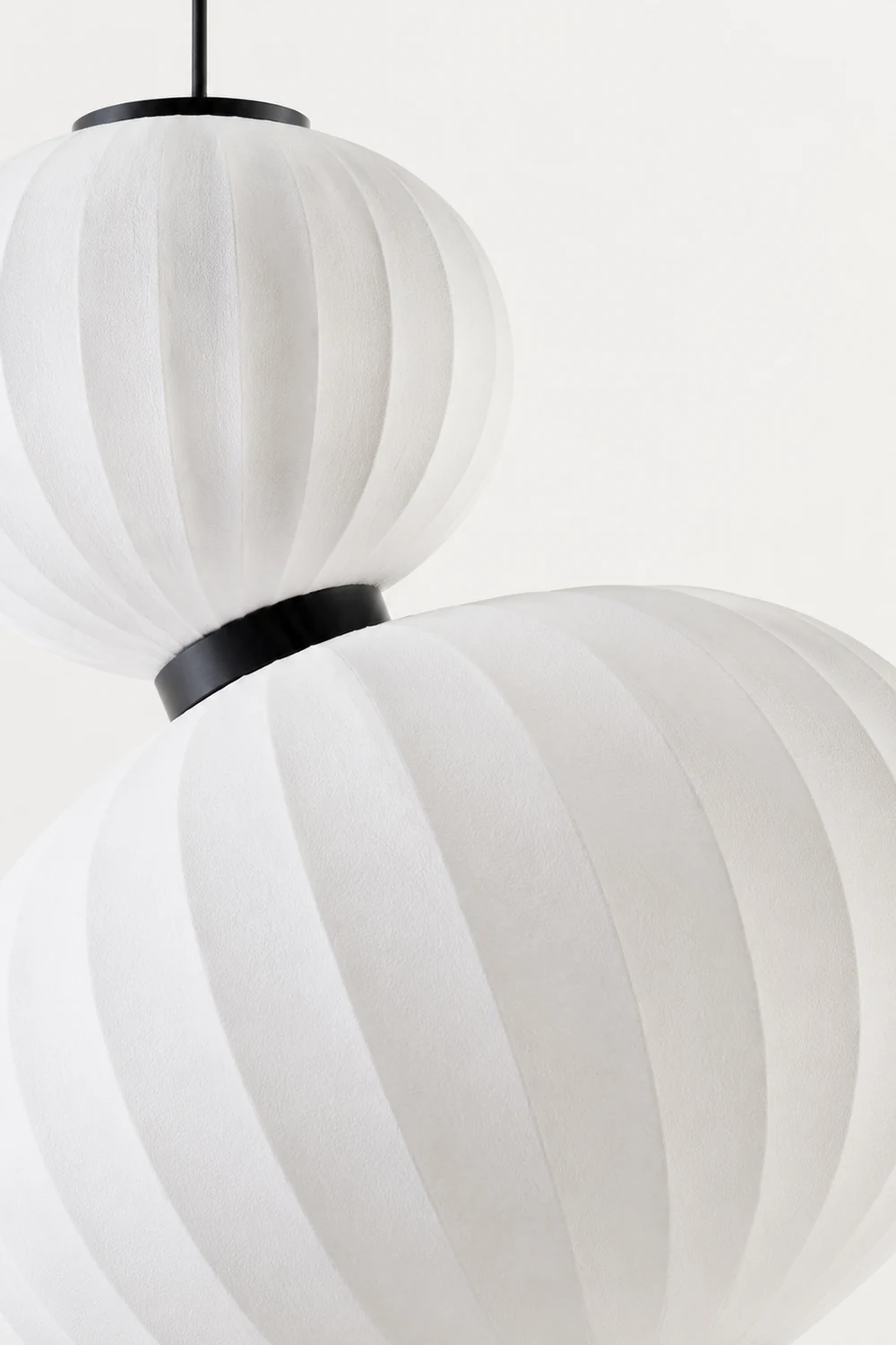 Renée Pendelleuchte 3 Stil, Kunstseide - Lumpaz