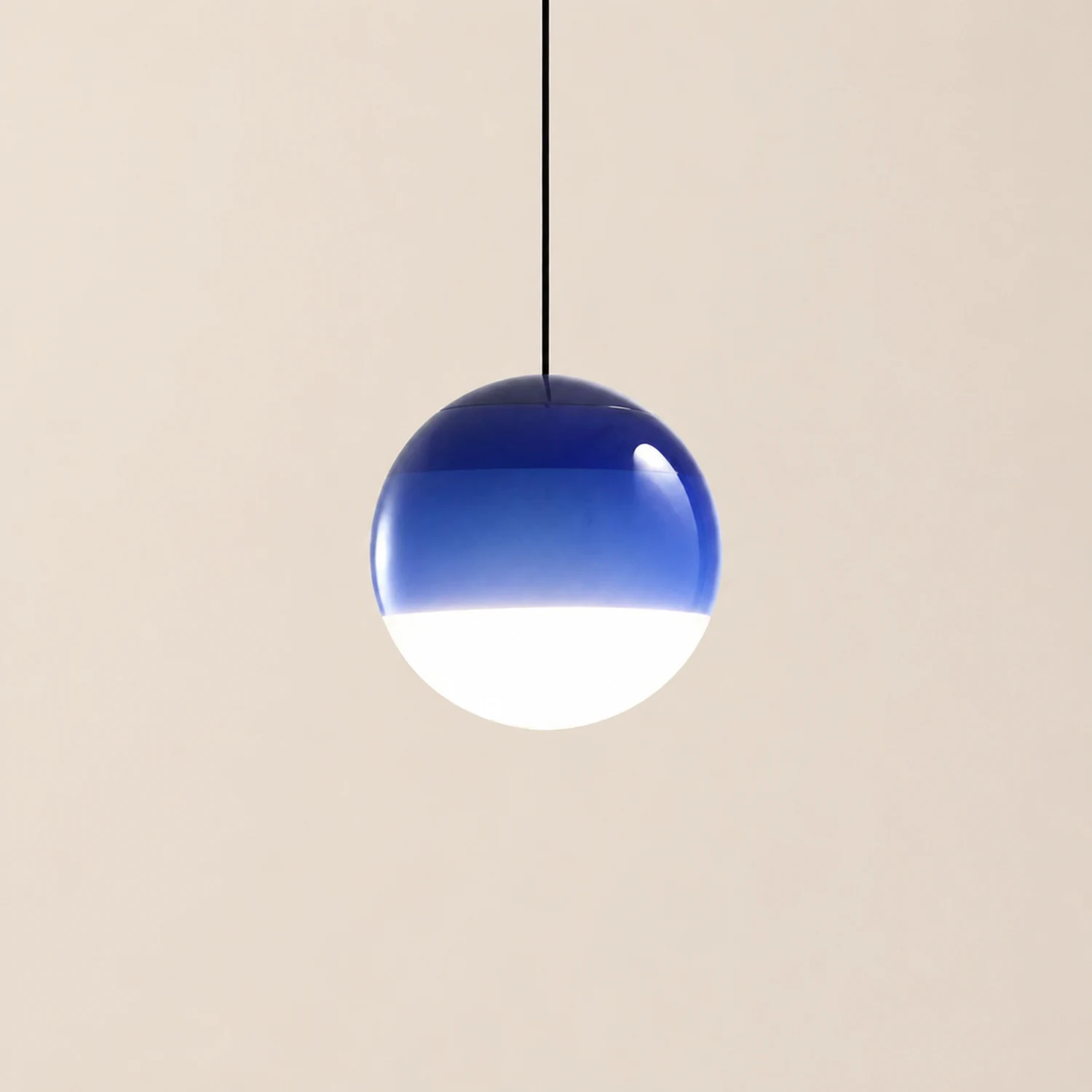 Valentina Bunte Glasblase Pendelleuchte, 6 Farben - Lumpaz