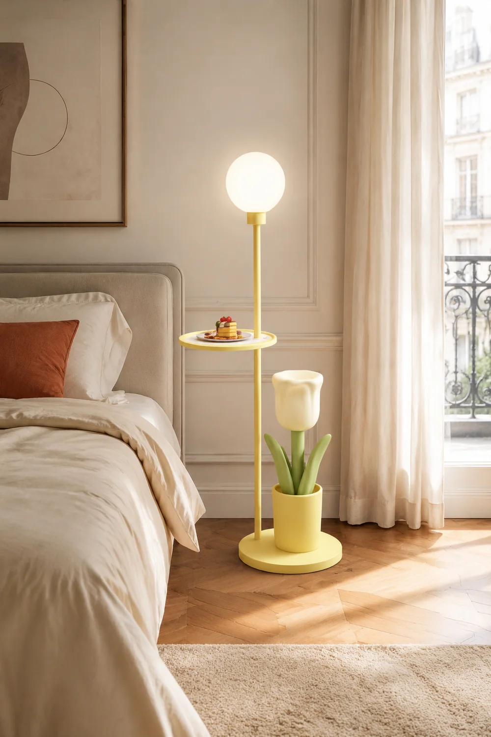 Lily Nachttisch Stehleuchte, 3 Farben - Lumpaz