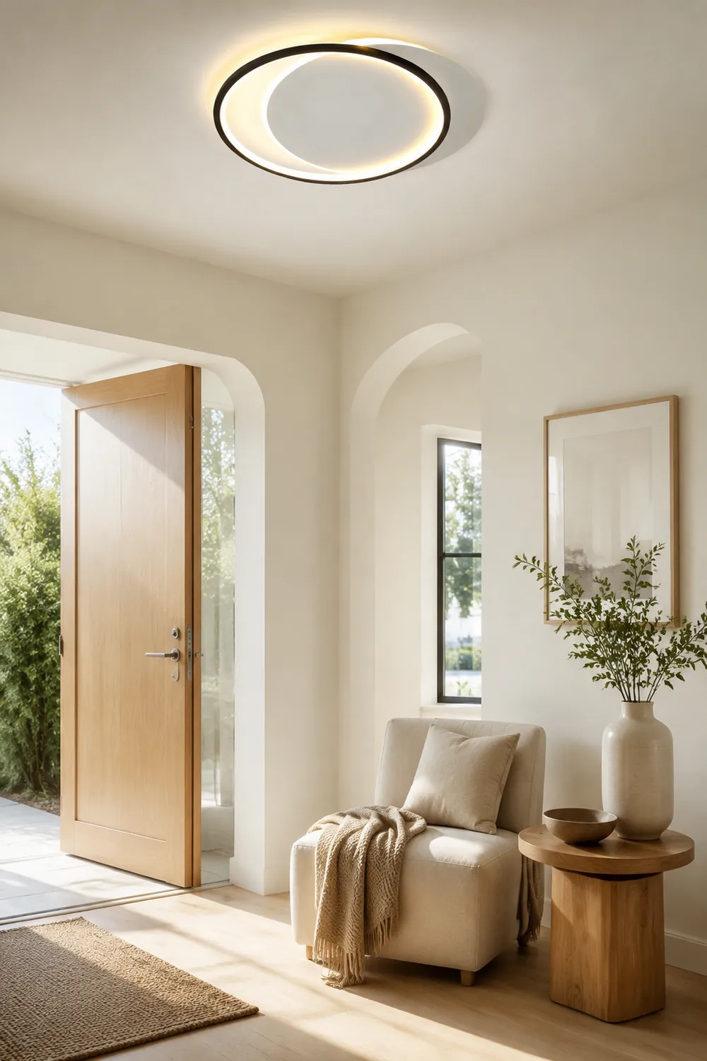 Quinn Flush Mount Deckenleuchte 3 Farbtemperatur schaltbar, ∅40/50CM - Lumpaz