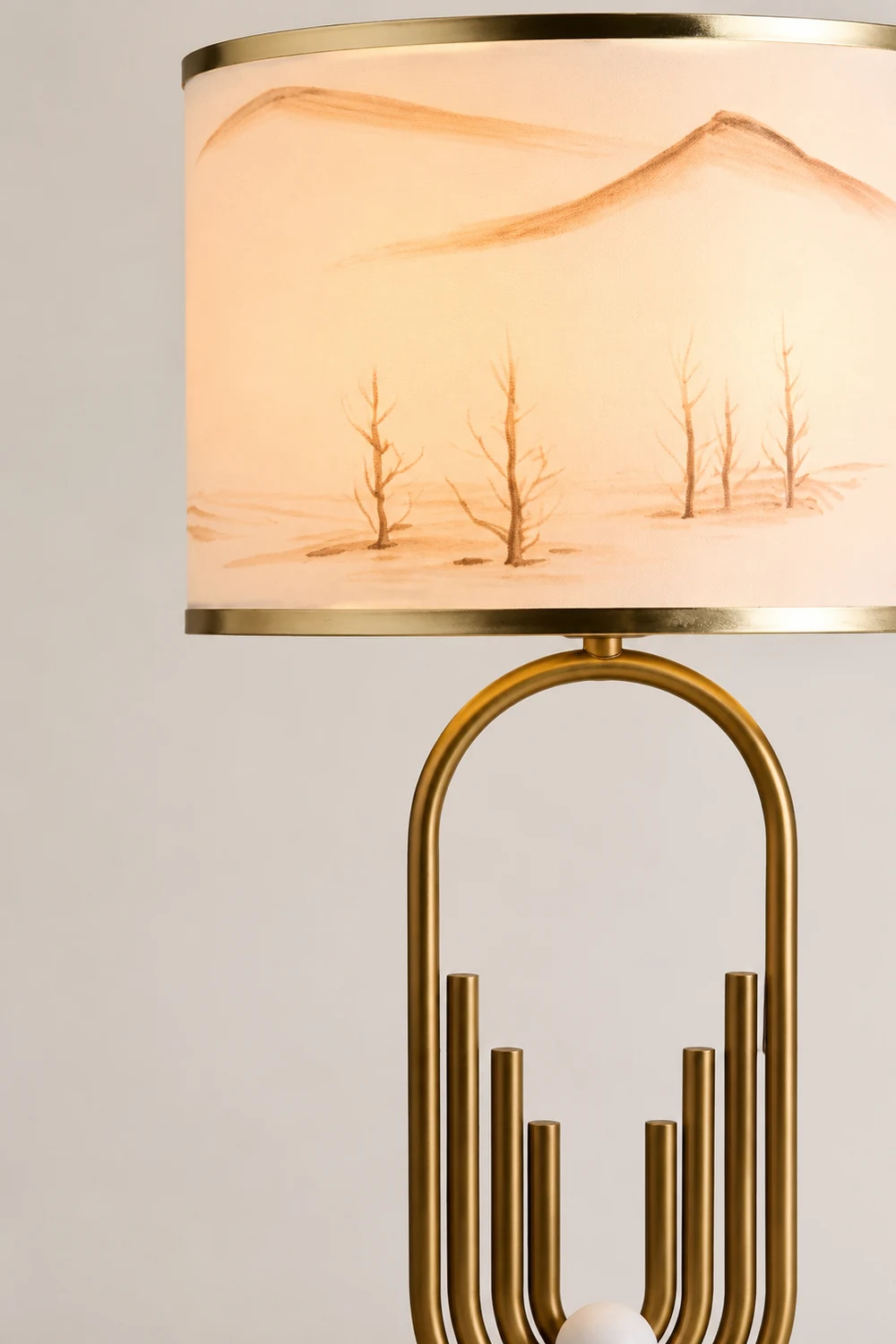 Künstlerische Tischlampe Stehlampe Nachttischlampe für Schlafzimmer - Lumpaz