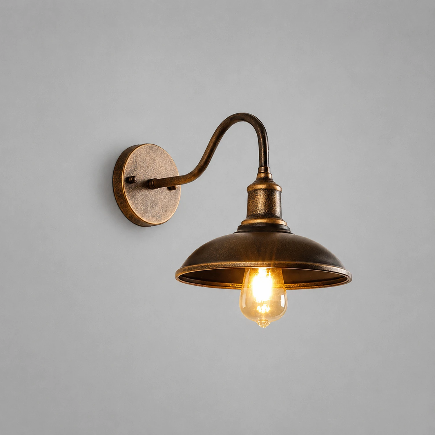 Alessio Außeneinsatz Wandleuchte, 2 Farben, ∅25/29CM - Lumpaz