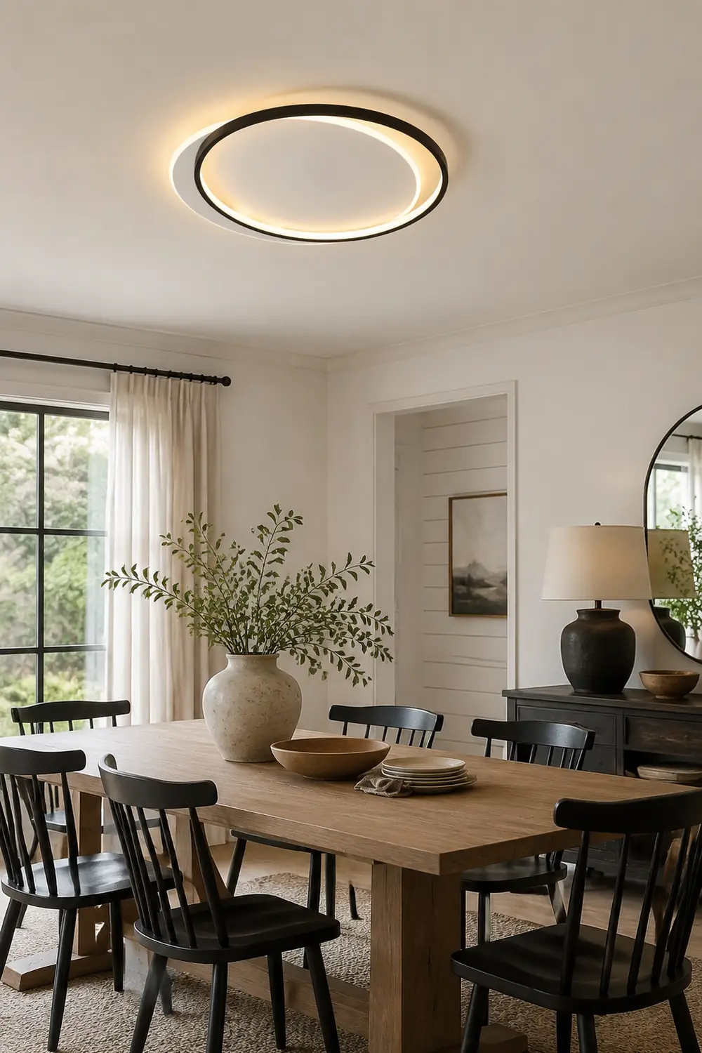 Quinn Flush Mount Deckenleuchte 3 Farbtemperatur schaltbar, ∅40/50CM - Lumpaz