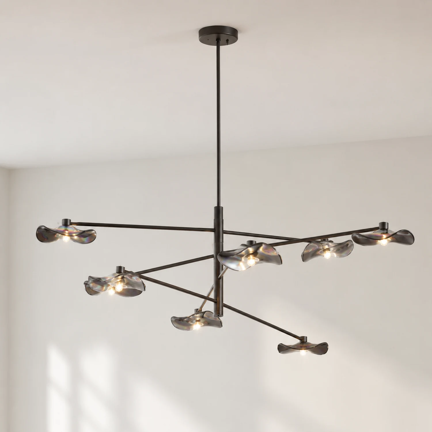 Carins Pendelleuchte 2 Farbe, 6/8 -flammig - Lumpaz
