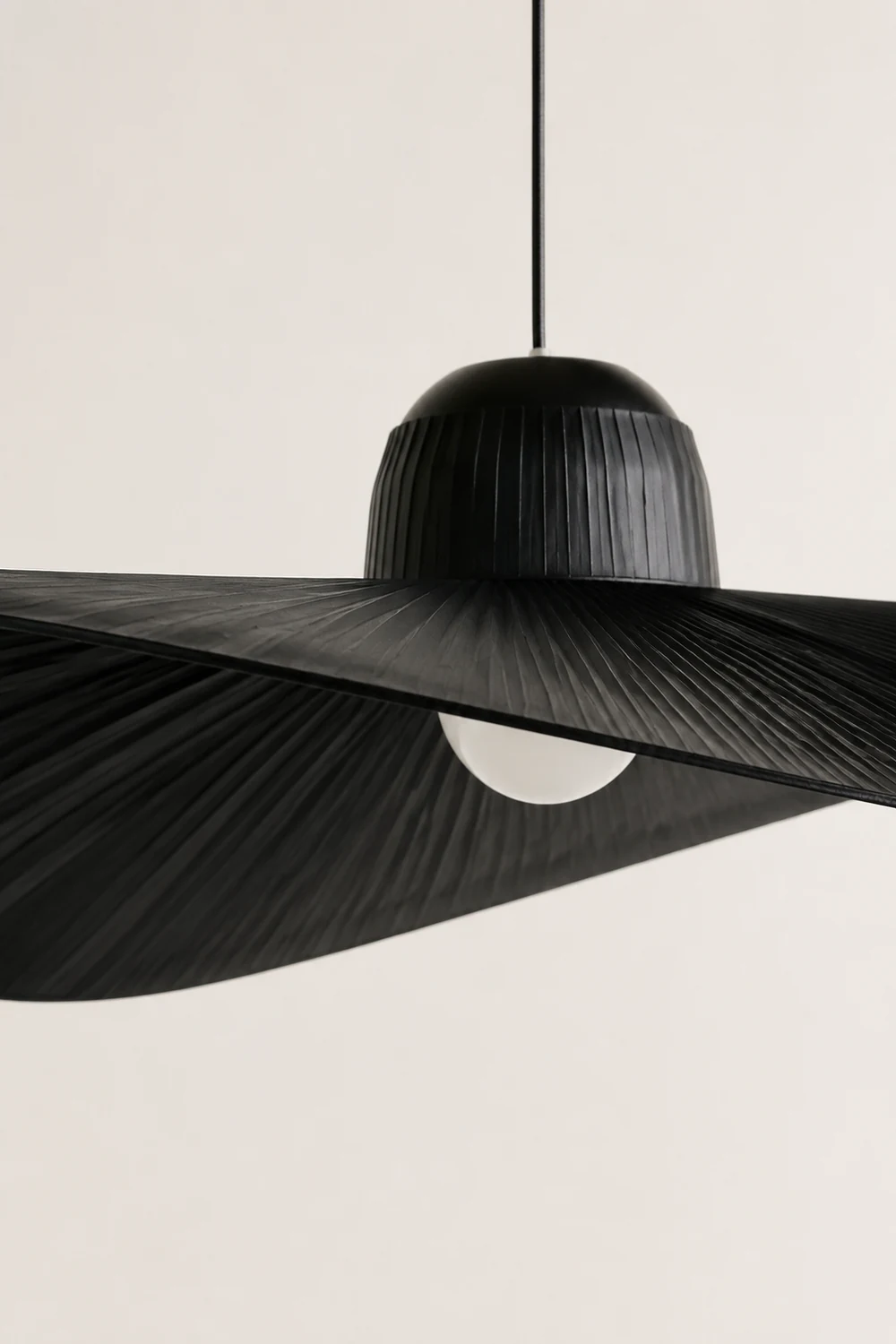 Renée Pendelleuchte 2 Farbe, Stoffe, ∅60/80cm - Lumpaz