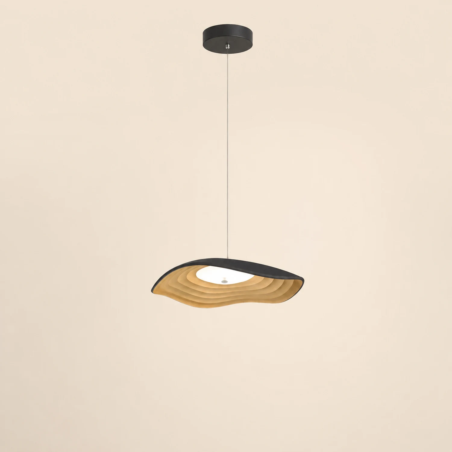 Carins Cluster Pendelleuchte 2 Farben, Harz, 1/2 Kopf, ∅40/60cm - Lumpaz