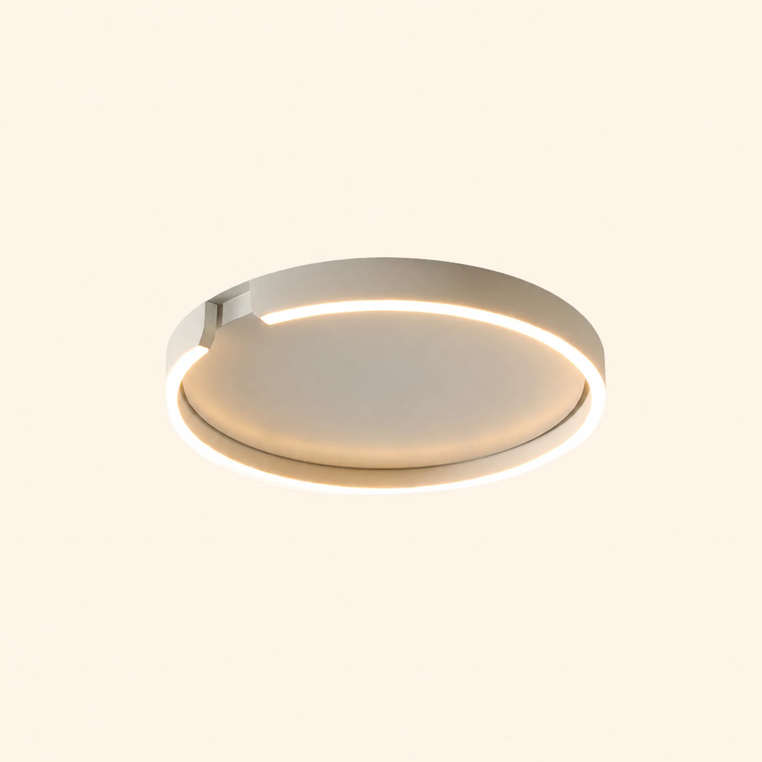 Edge Ring Unterputz-Deckenleuchte, 3 Farbtemperatur schaltbar, ∅40/50CM - Lumpaz